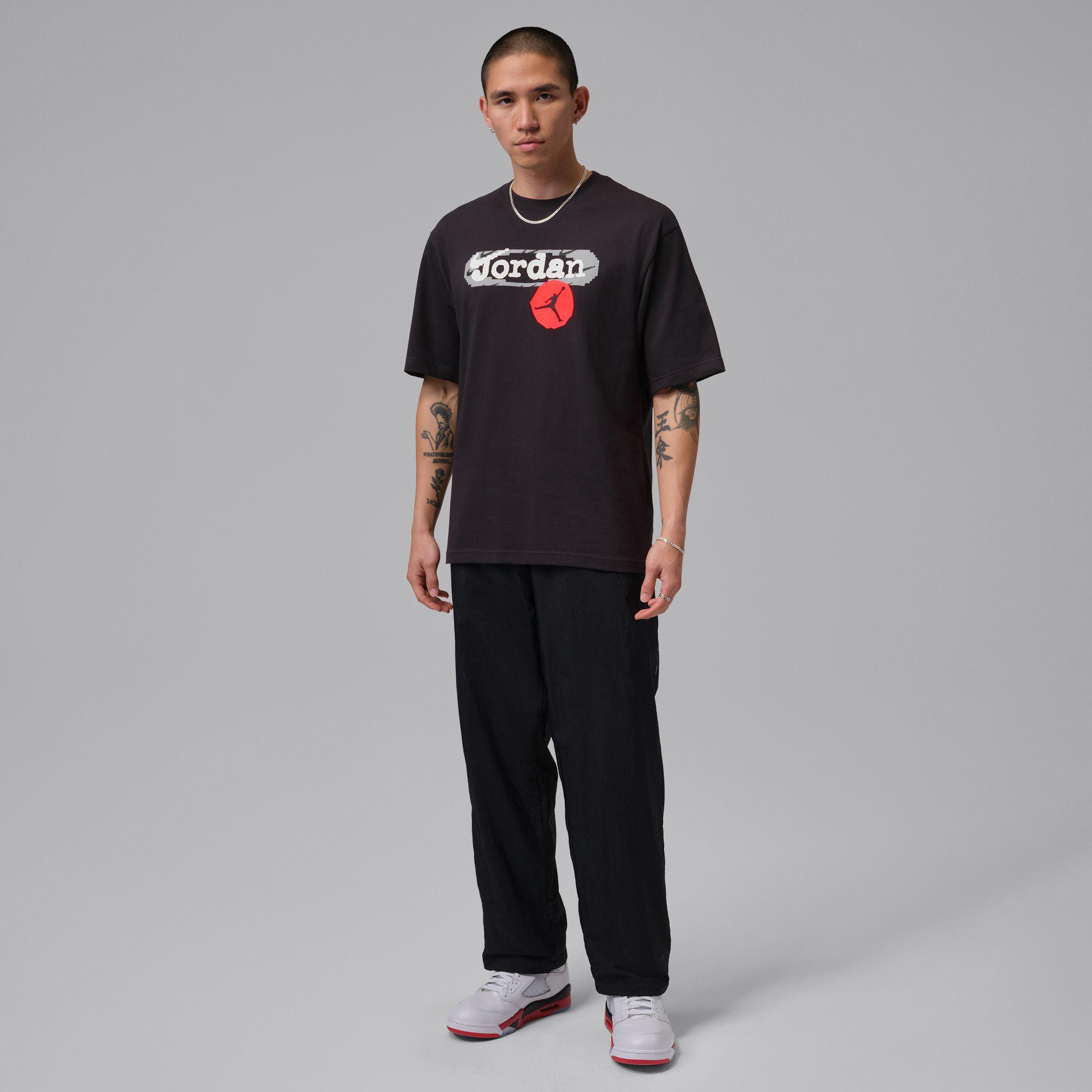 Jordan No Franchise Erkek Siyah T-Shirt