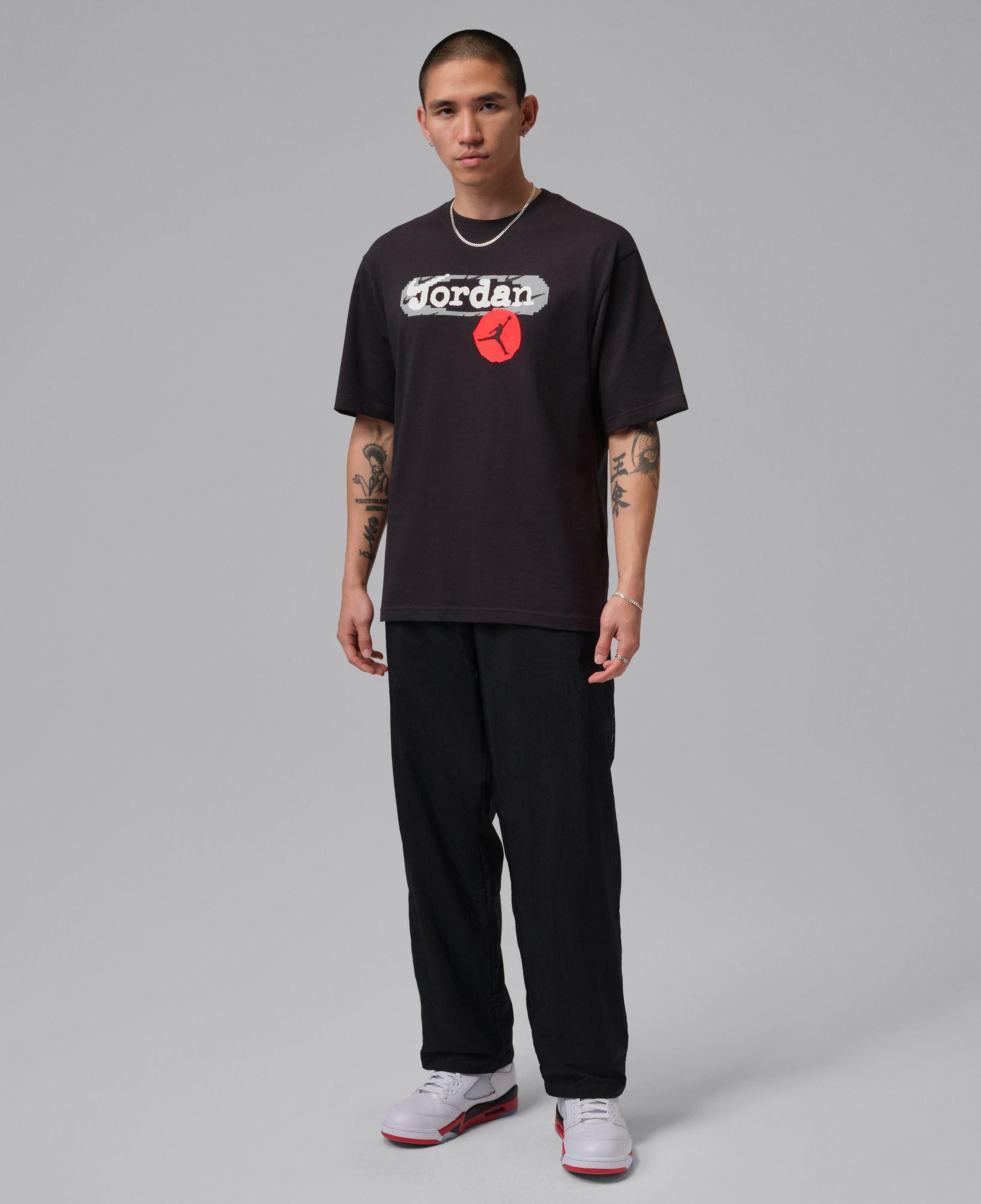 Jordan No Franchise Erkek Siyah T-Shirt