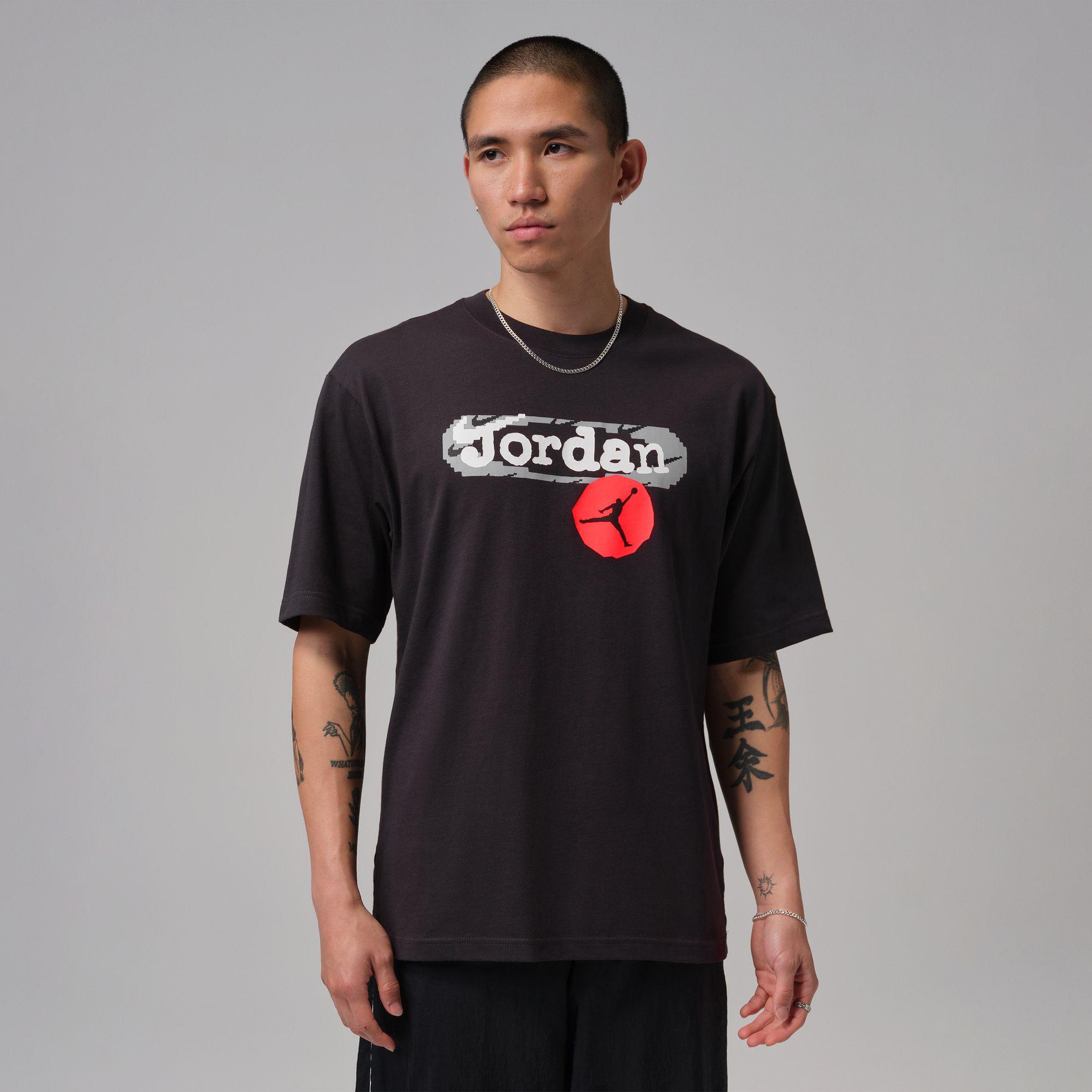 Jordan No Franchise Erkek Siyah T-Shirt