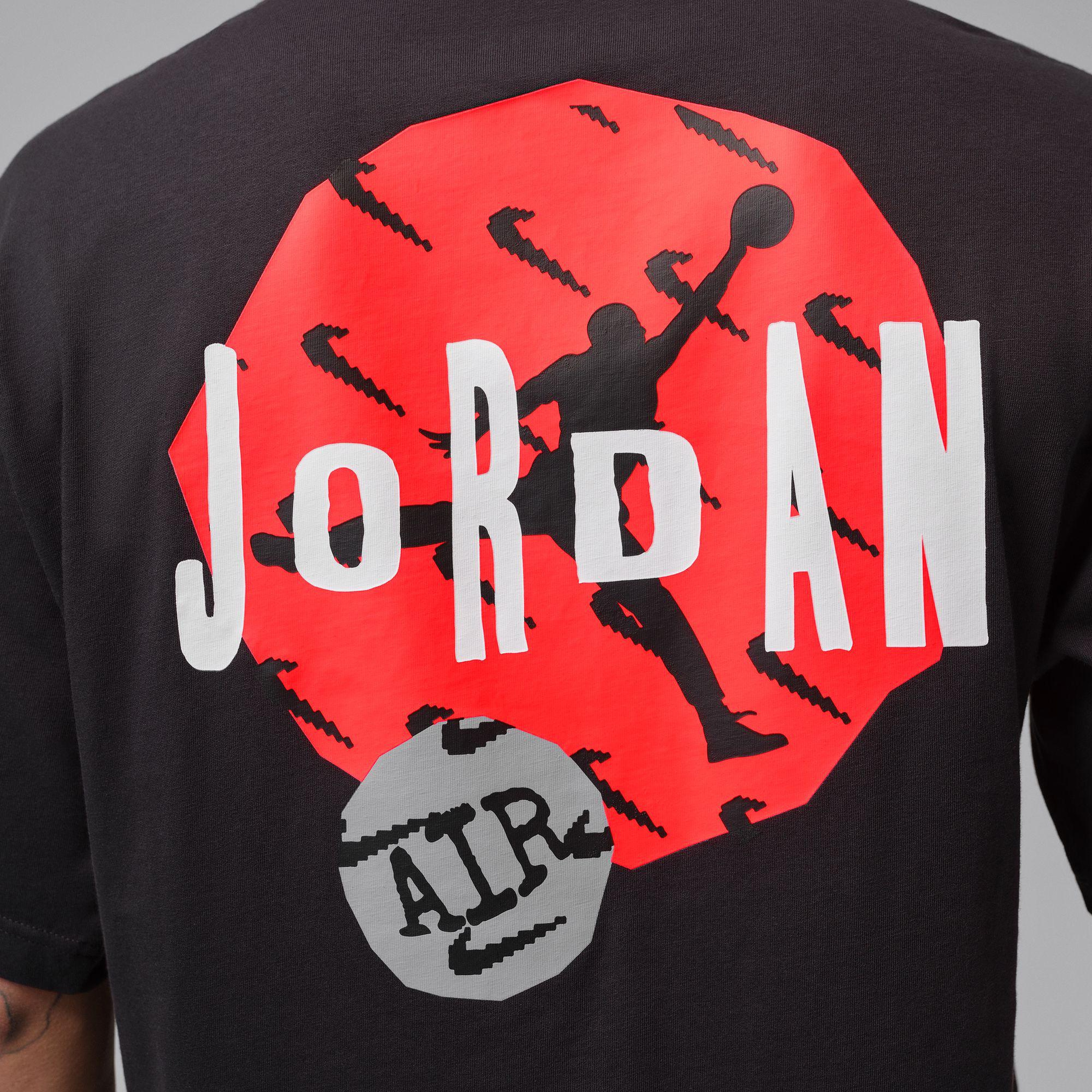 Jordan No Franchise Erkek Siyah T-Shirt