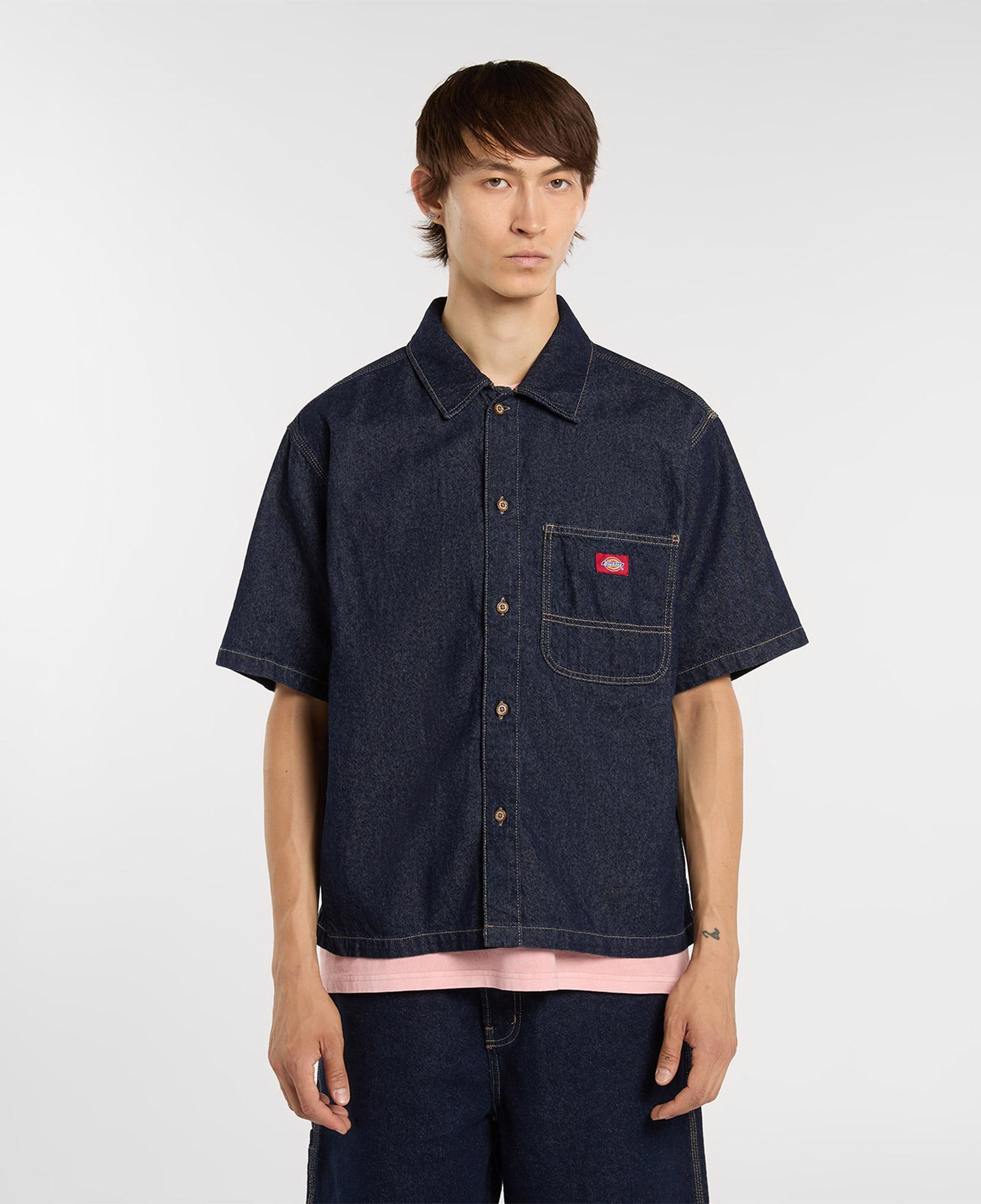 Dickies Denim Erkek Lacivert Gömlek