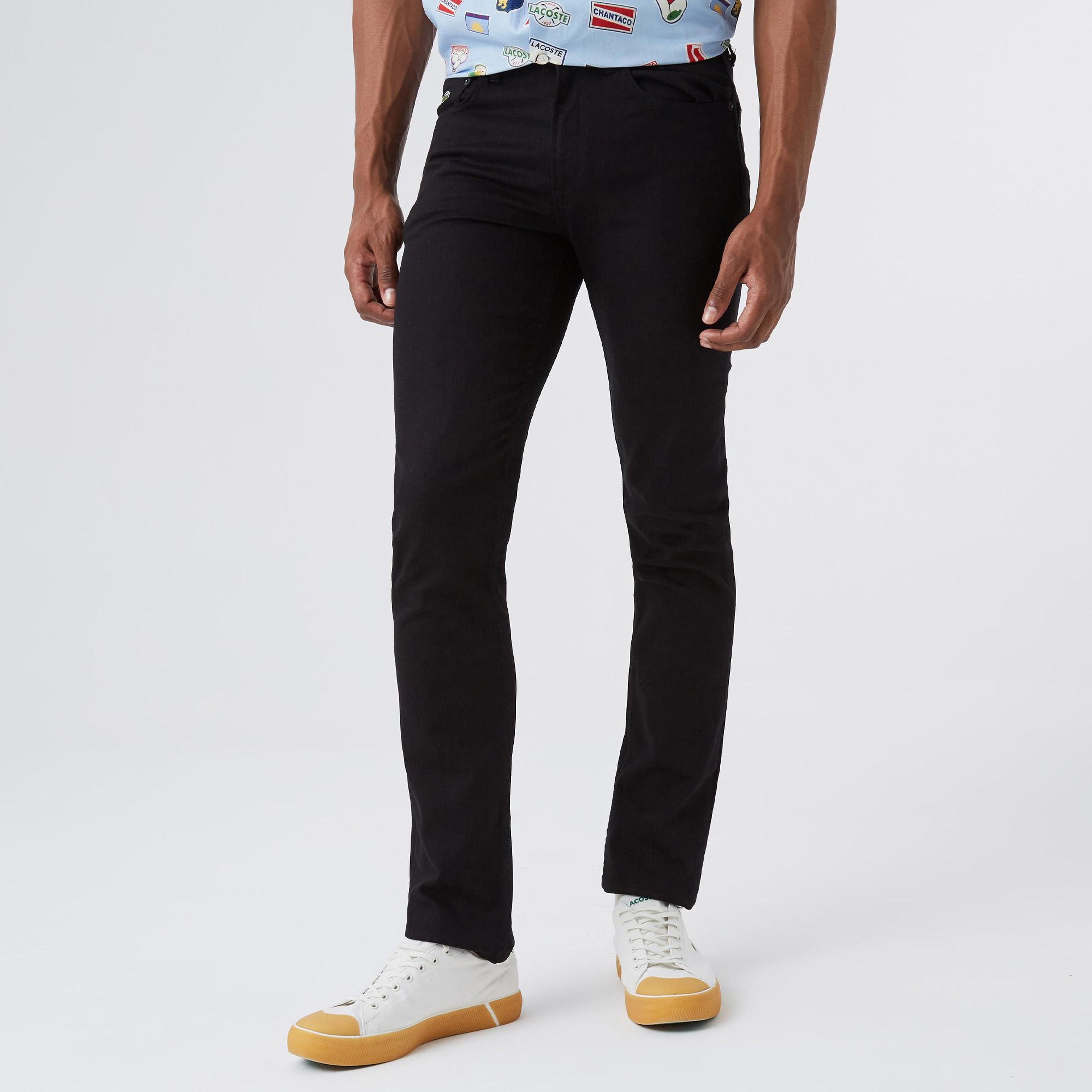 Lacoste Erkek Siyah Pantolon