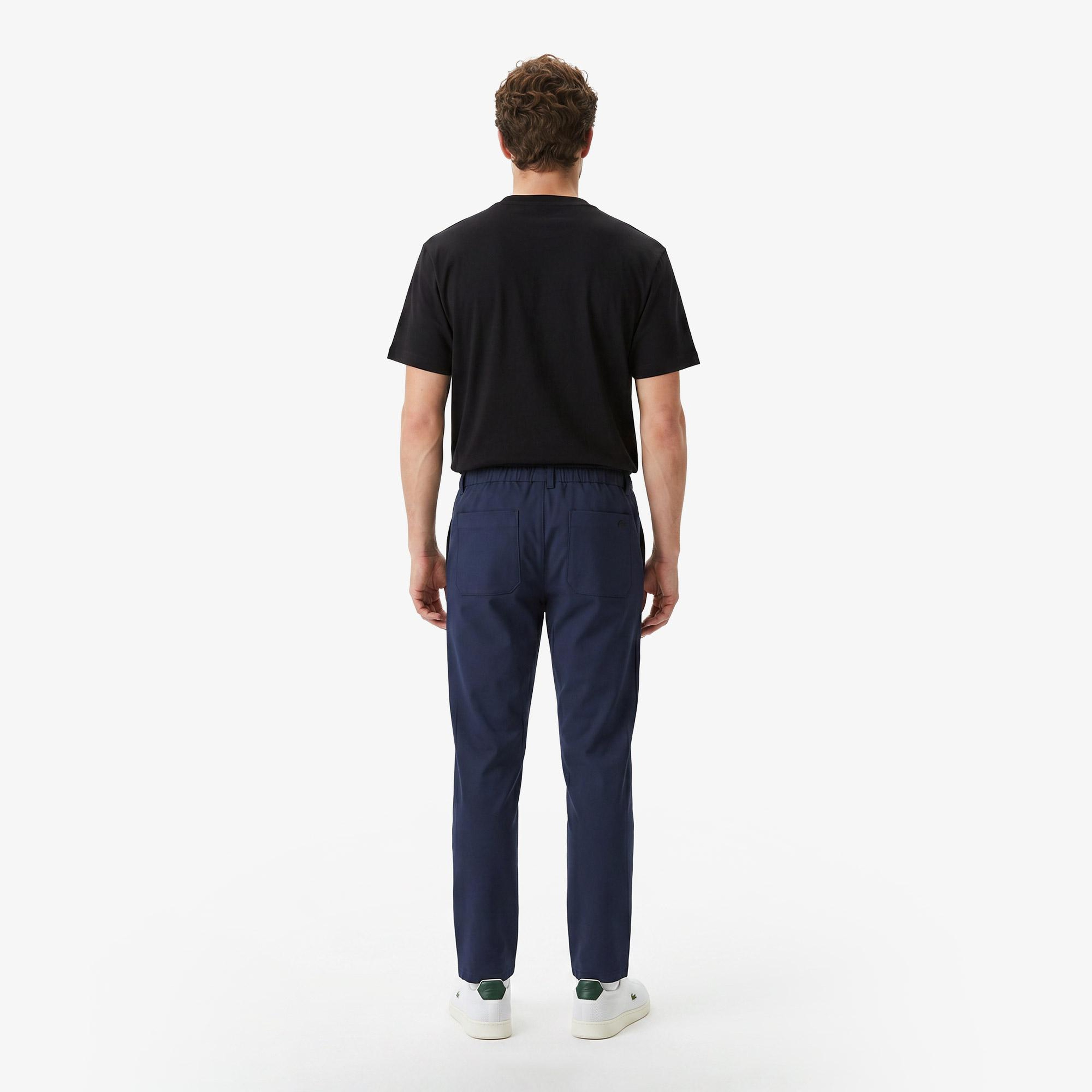 Lacoste Erkek Tapered Fit Lacivert Pantolon
