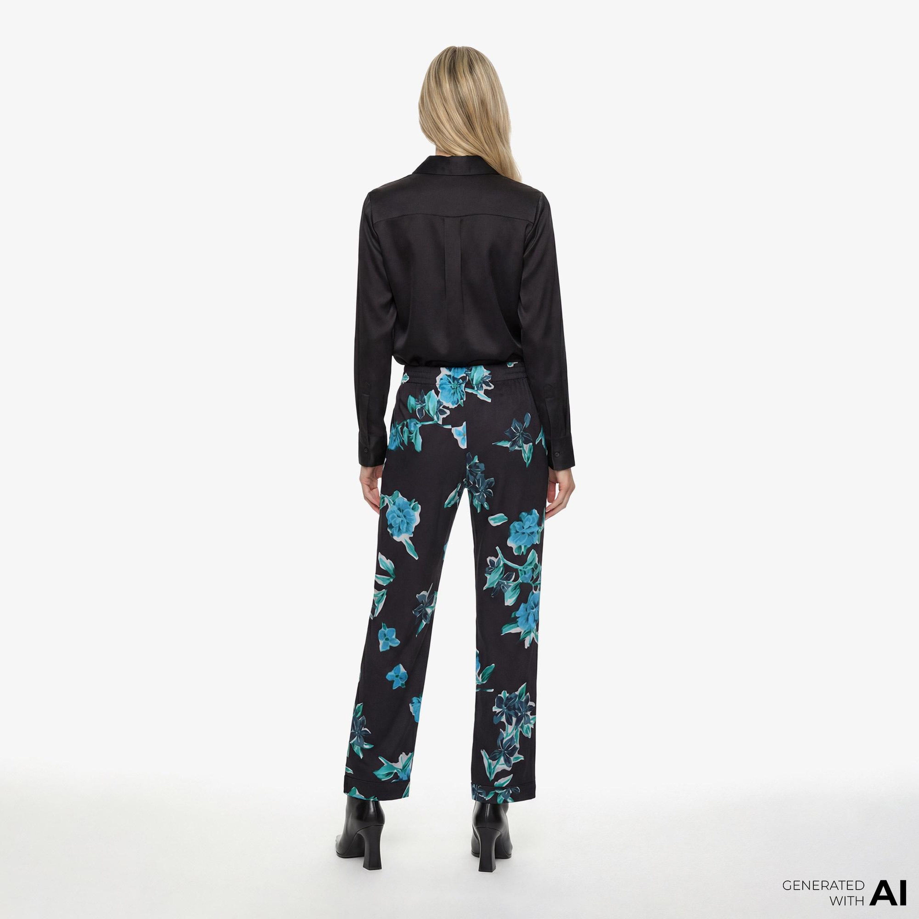 The Kooples Classic Kadın Siyah Pantolon