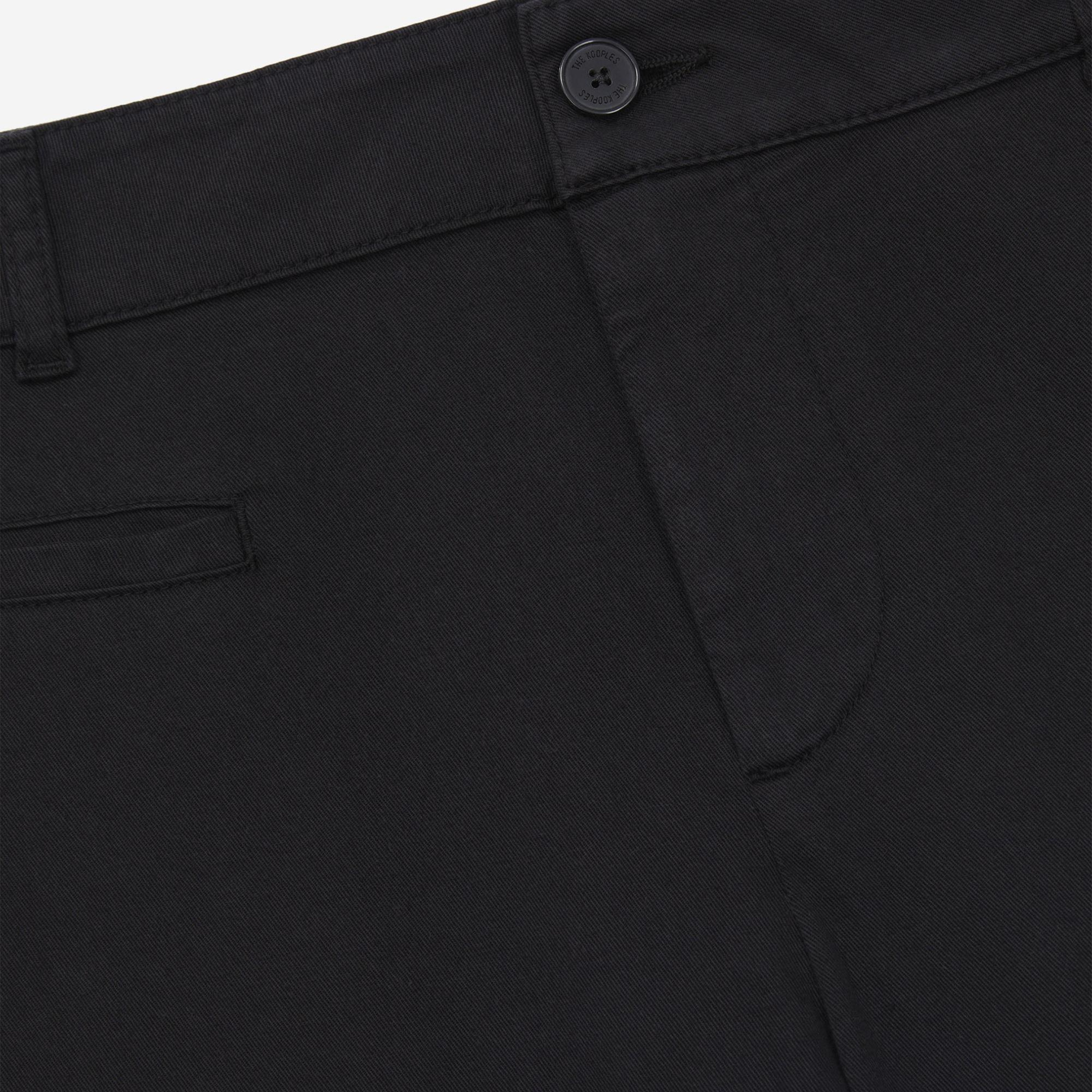 ERKEK STRAIGHT FIT SİYAH PANTOLON