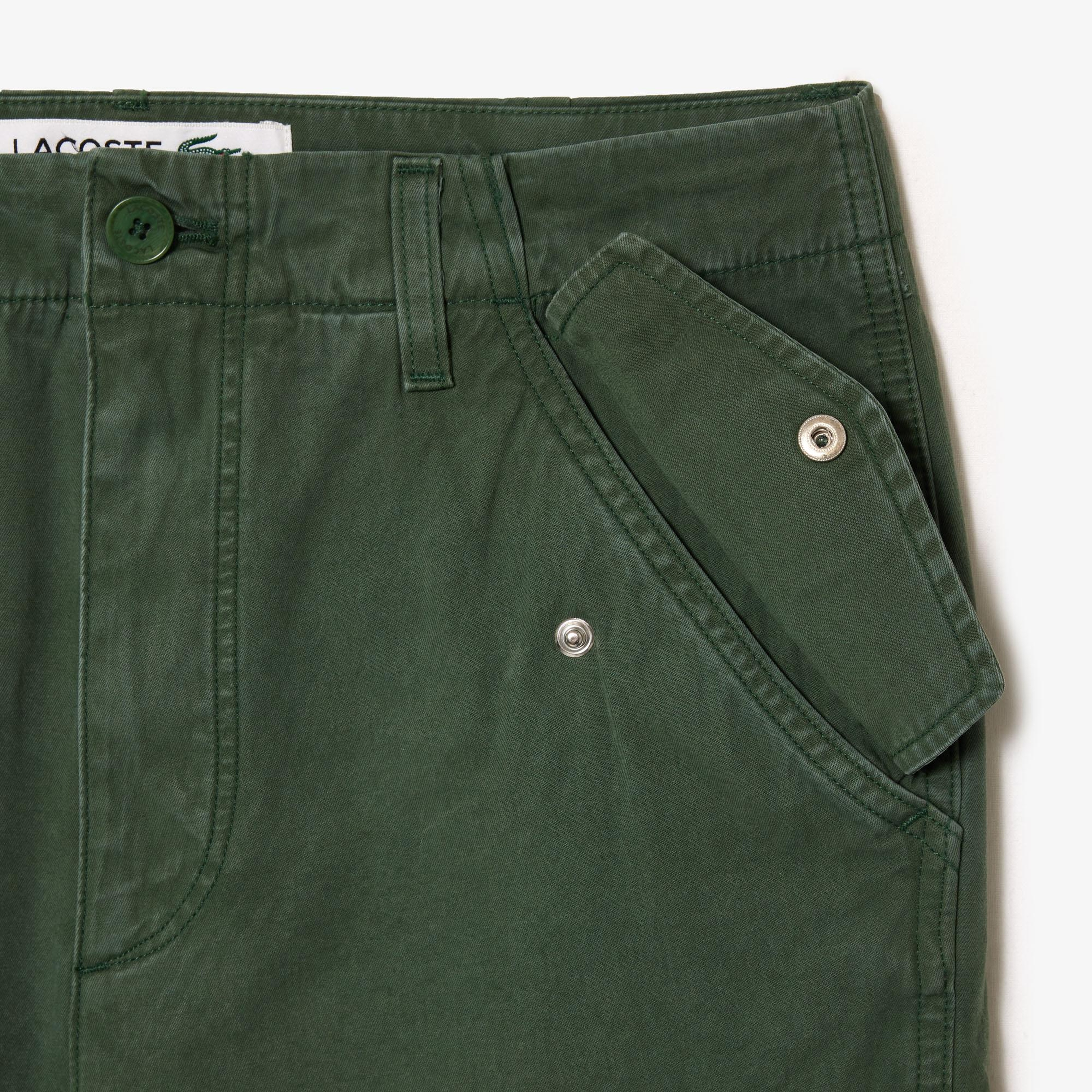 Erkek Straight Fit Haki Pantolon
