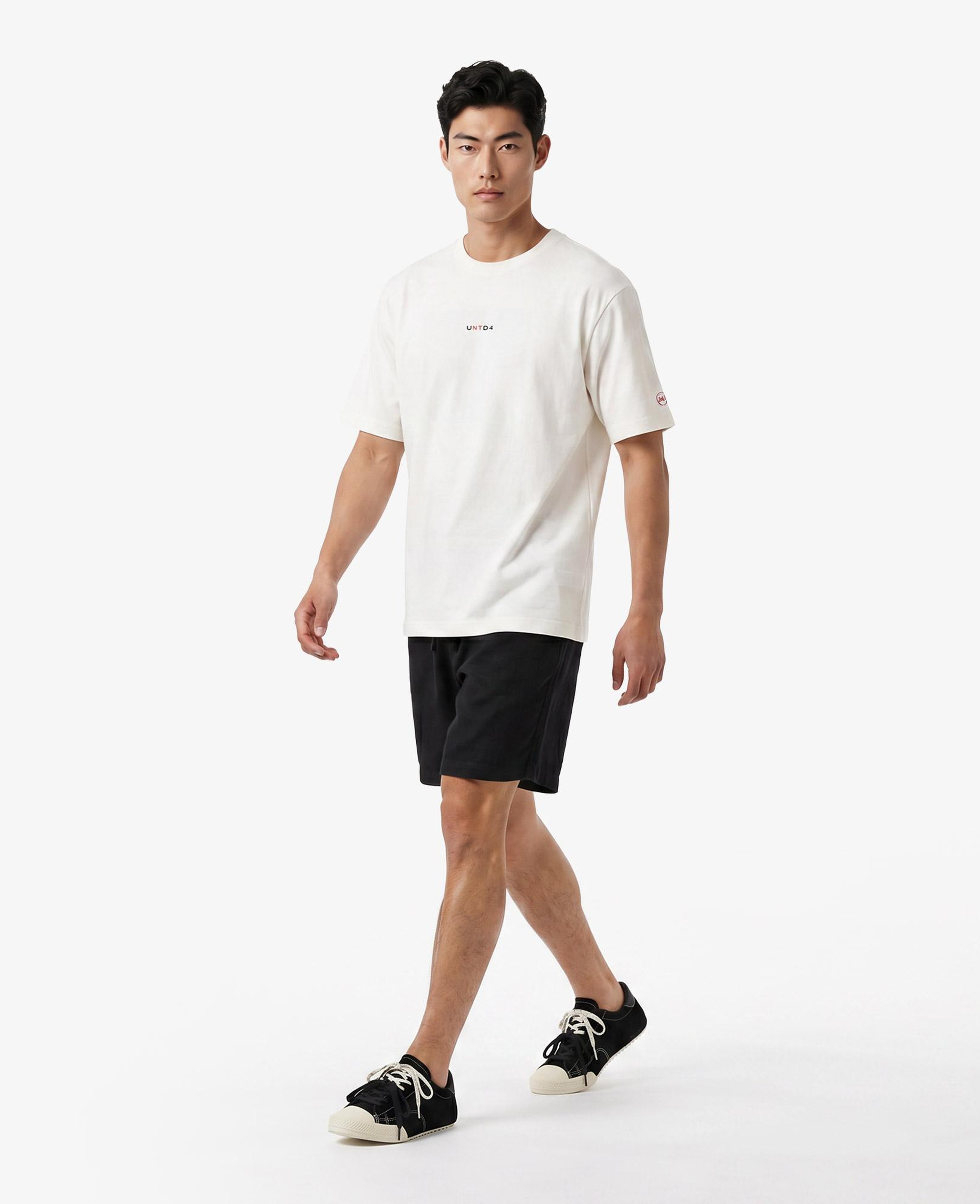 UNITED4 Regular Fit Erkek Krem T-Shirt