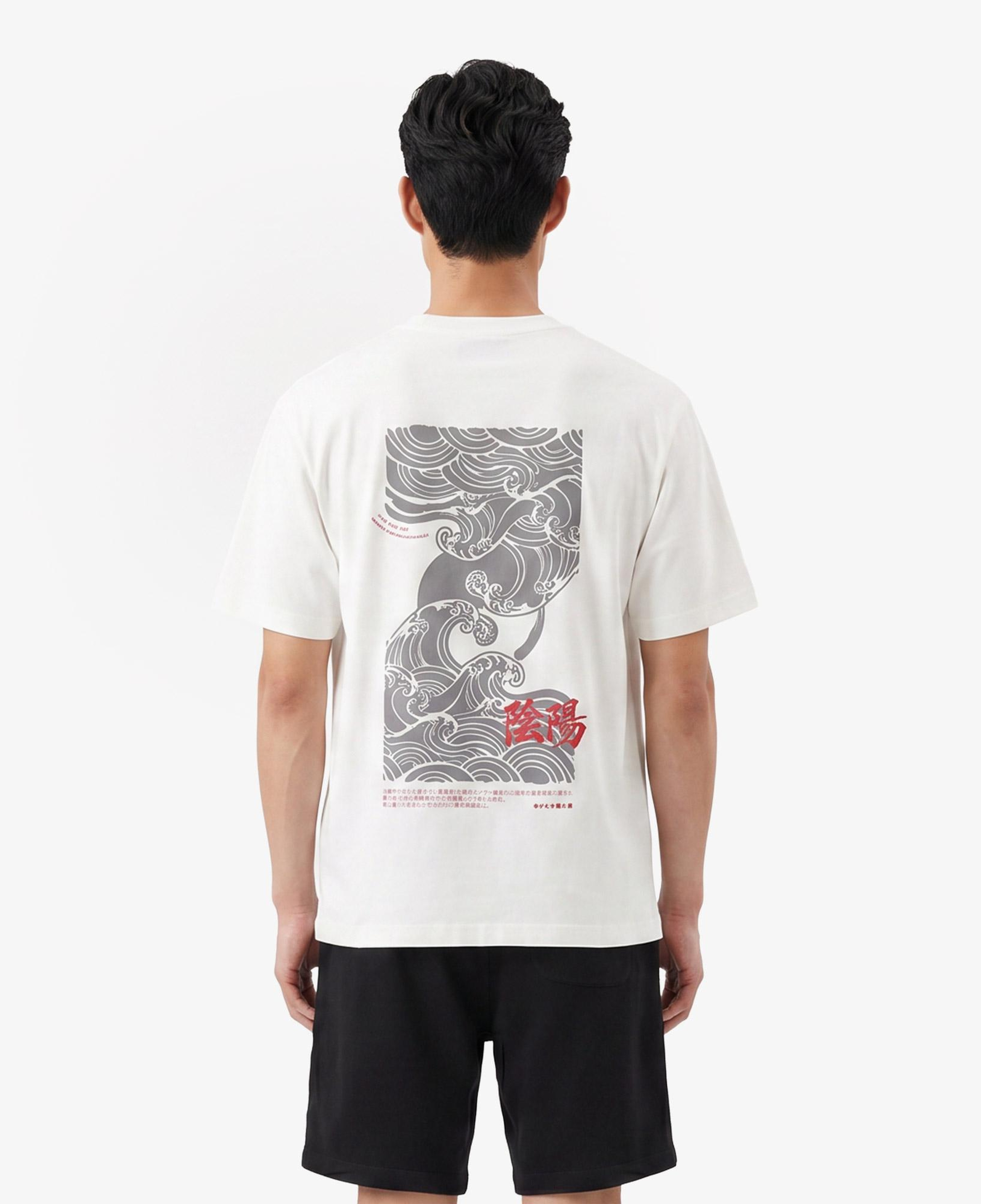 UNITED4 Regular Fit Erkek Krem T-Shirt