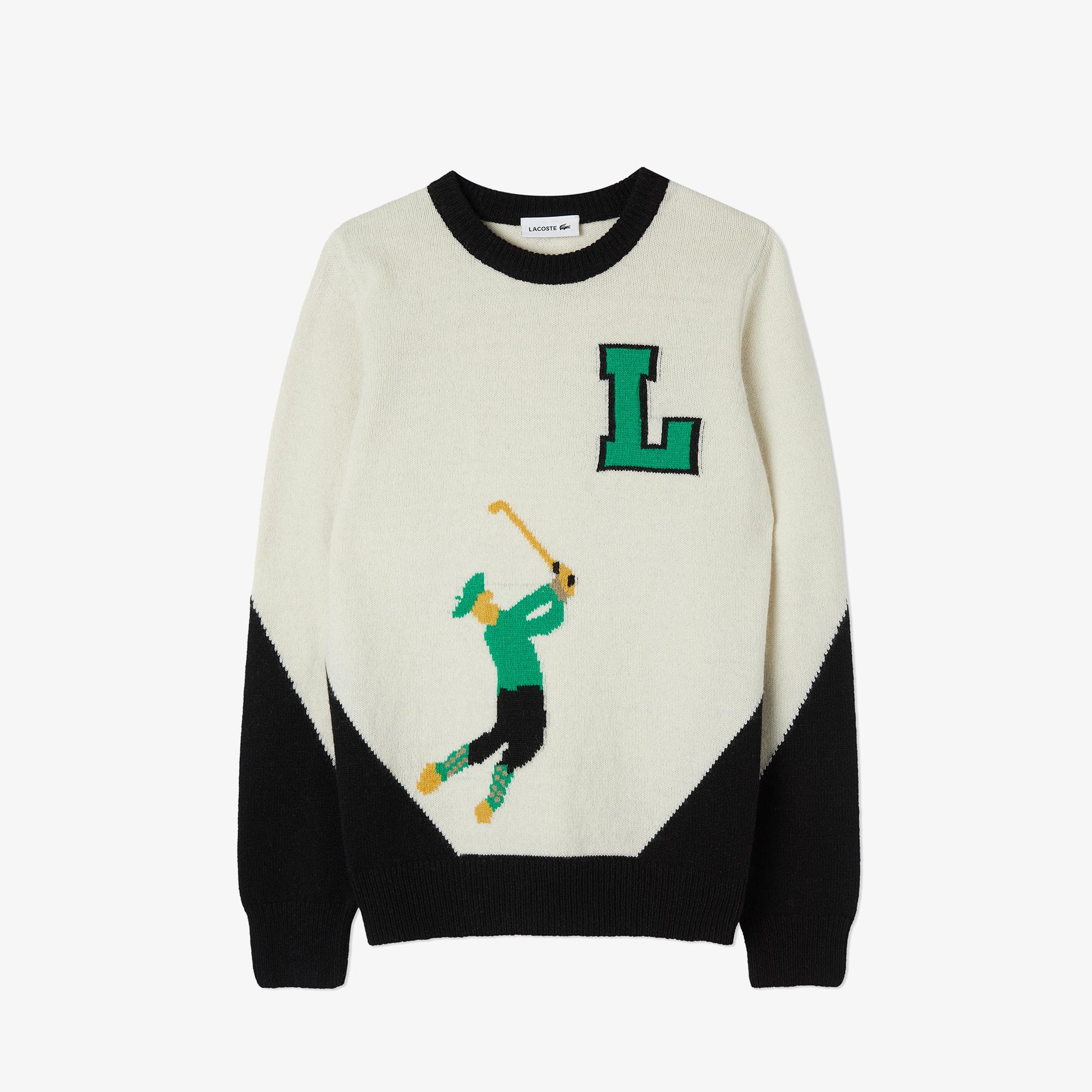 Lacoste Kadın Beyaz Triko