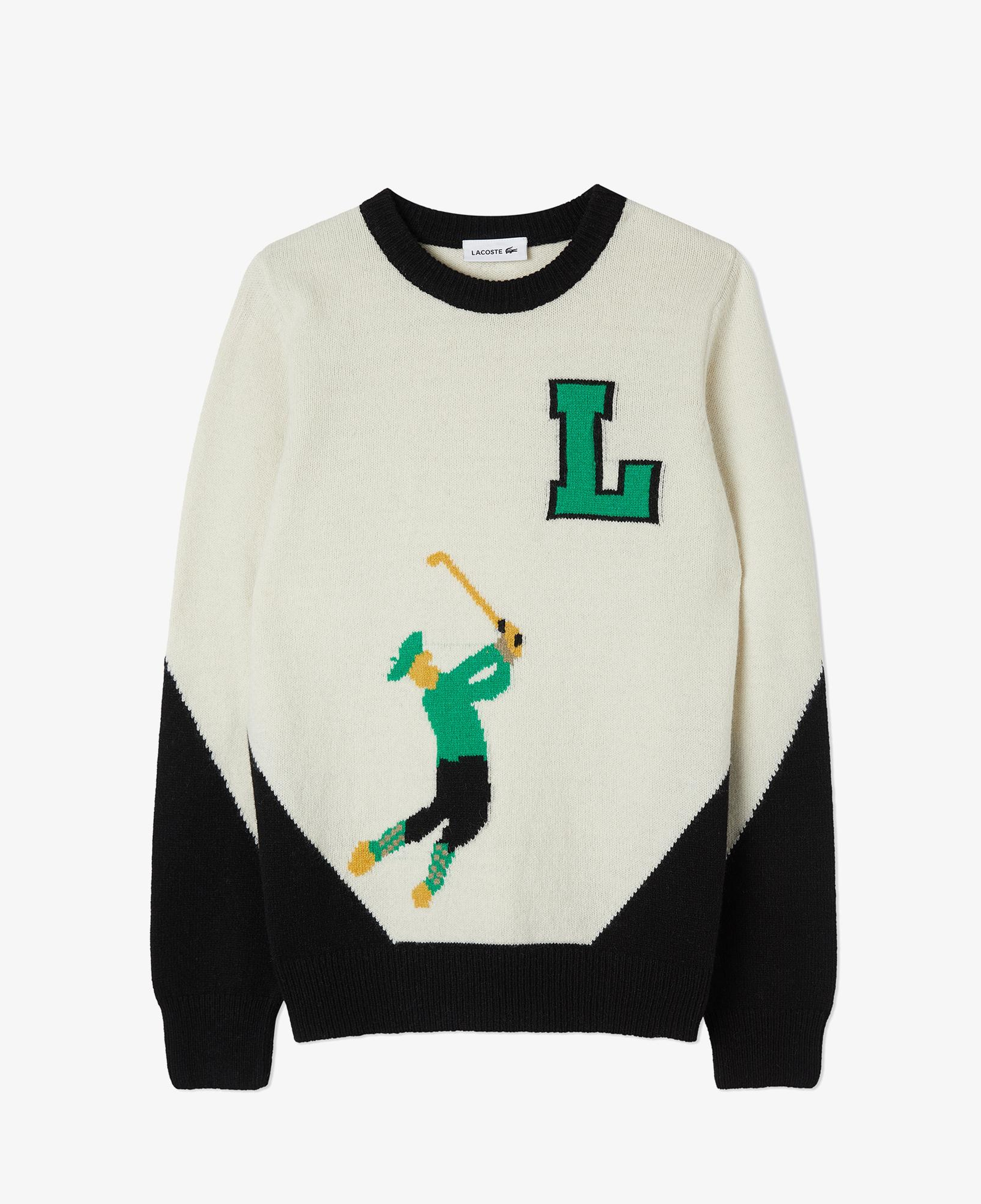 Lacoste Kadın Beyaz Triko