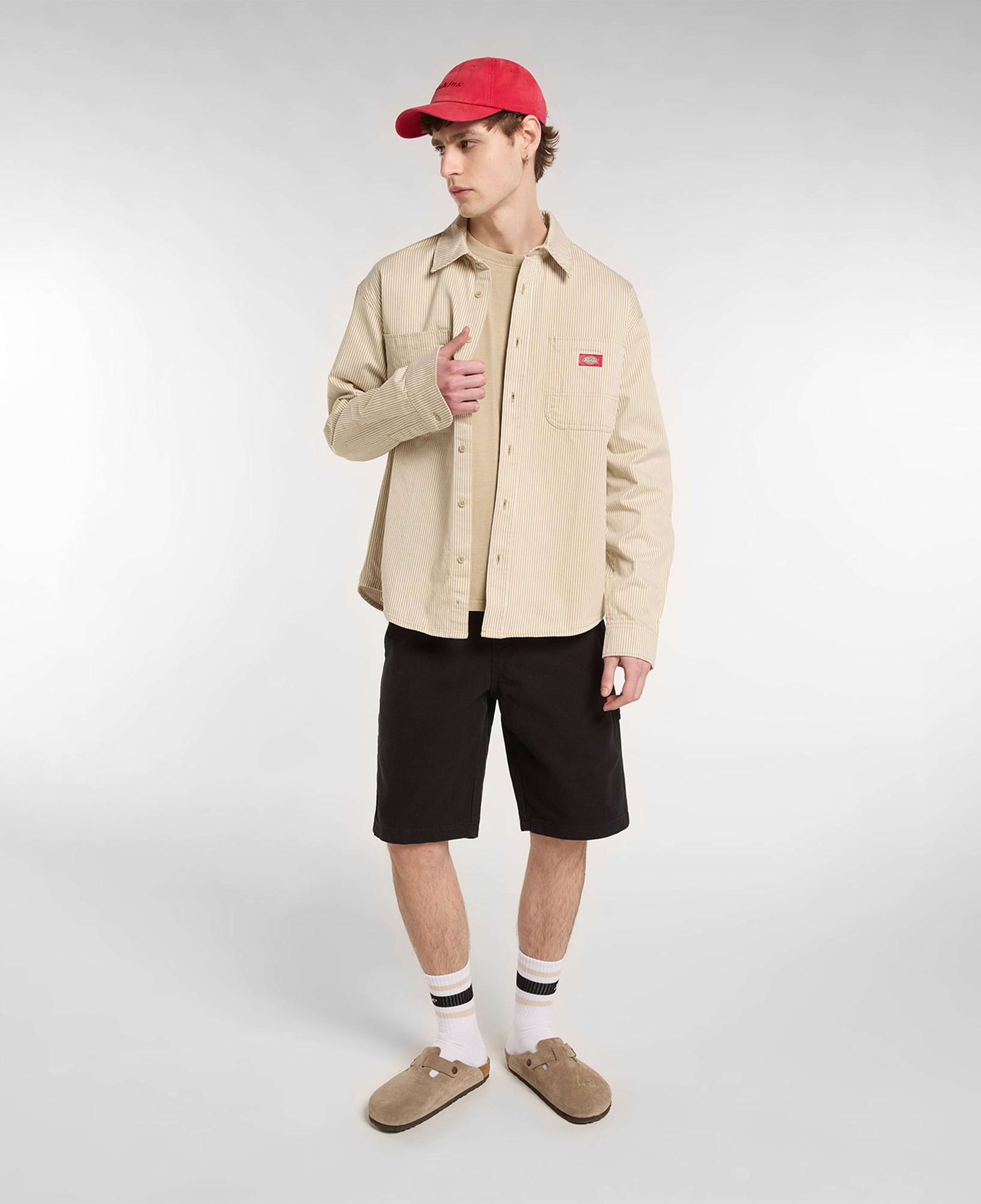 Dickies Hickory Work Erkek Bej Gömlek