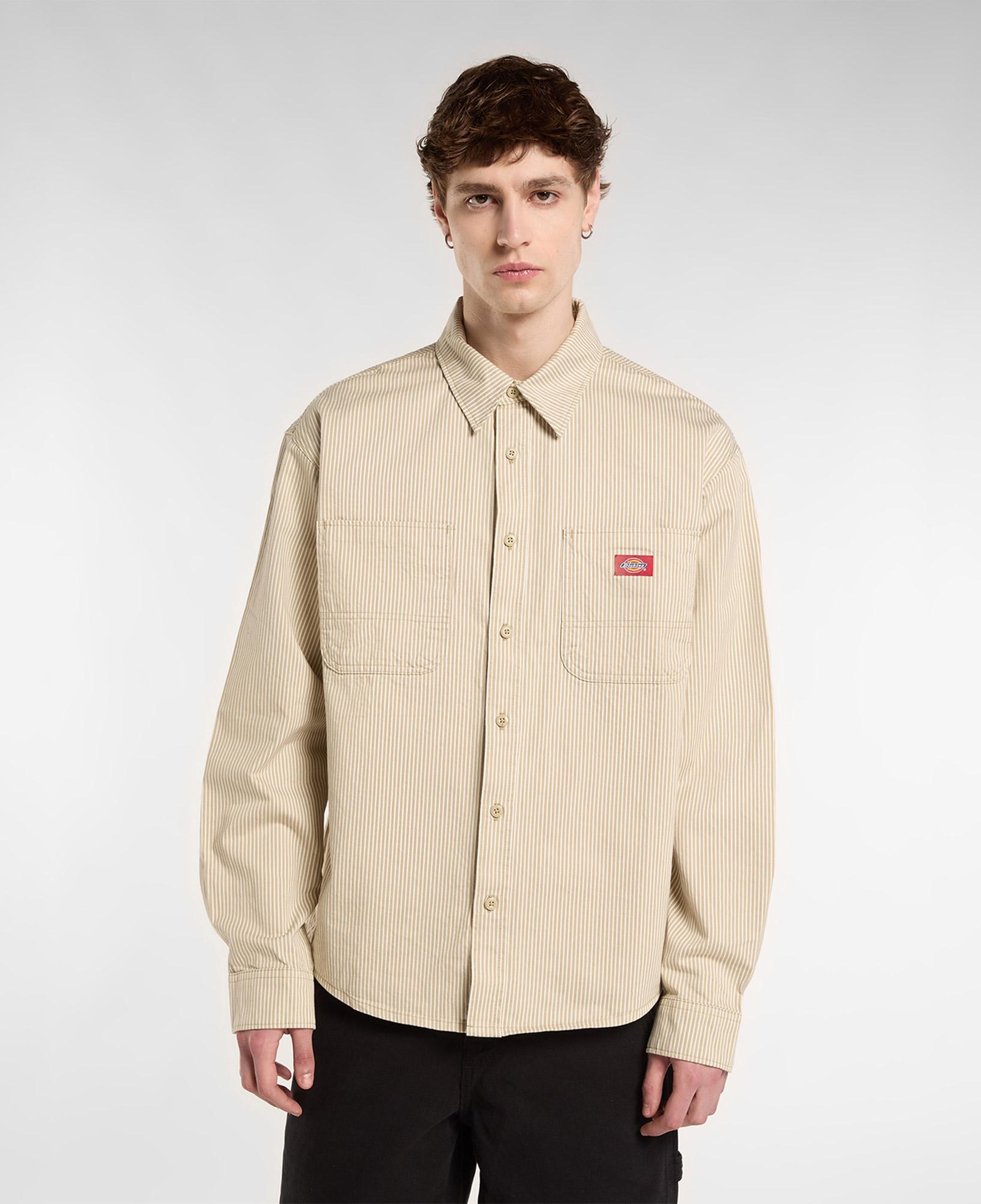Dickies Hickory Work Erkek Bej Gömlek
