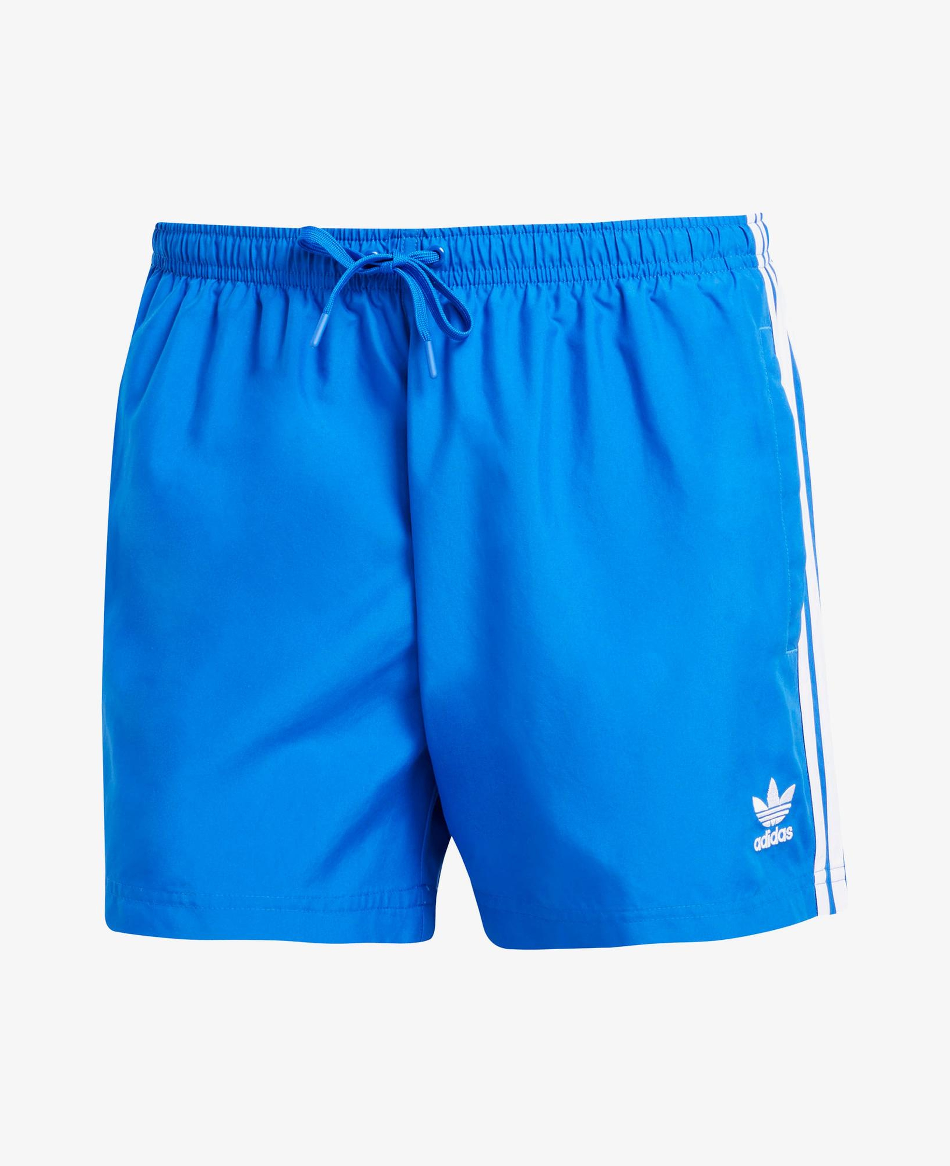 adidas Adicolor 3 Striped 13cm Erkek Mavi Deniz Şortu