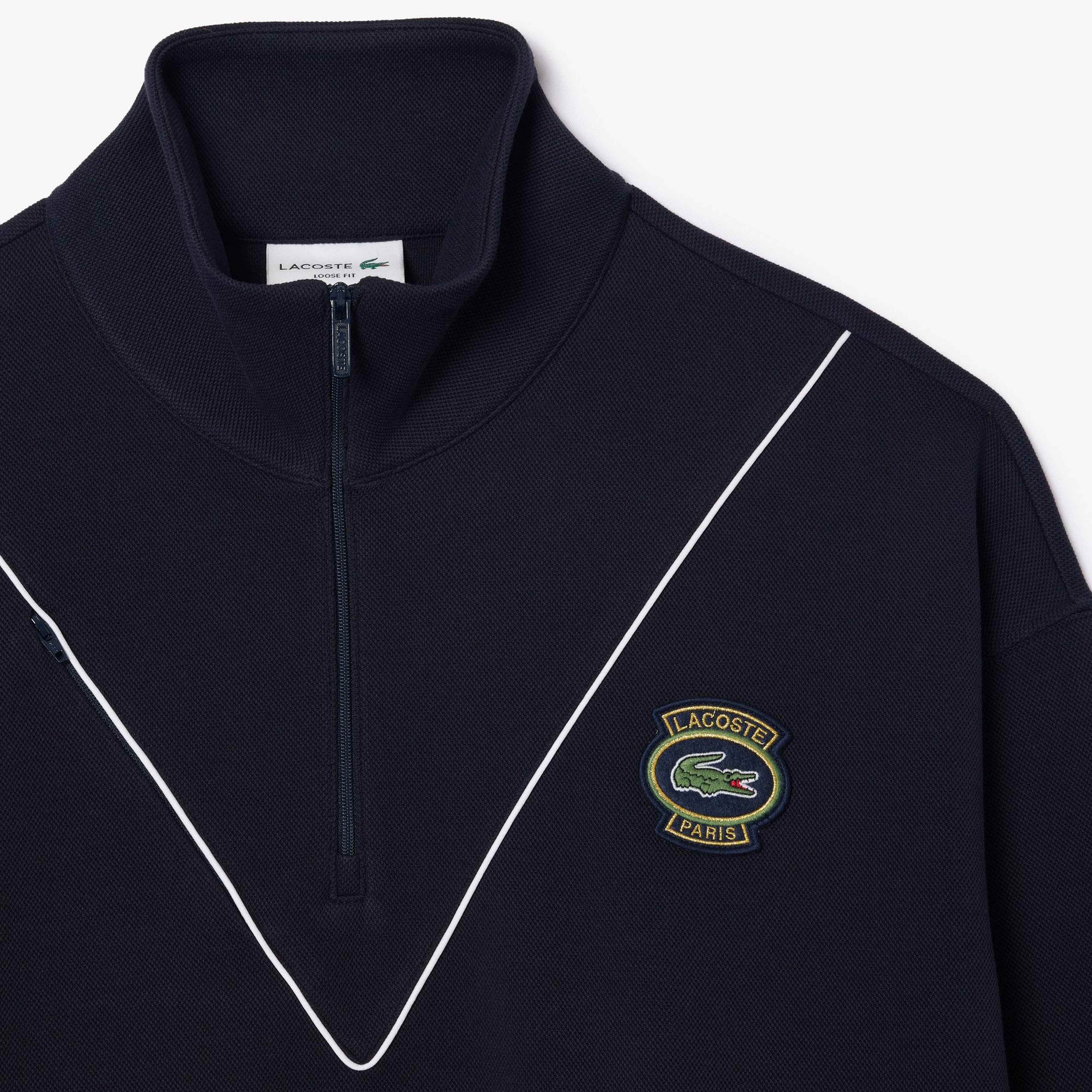 Lacoste Erkek Lacivert Sweatshirt
