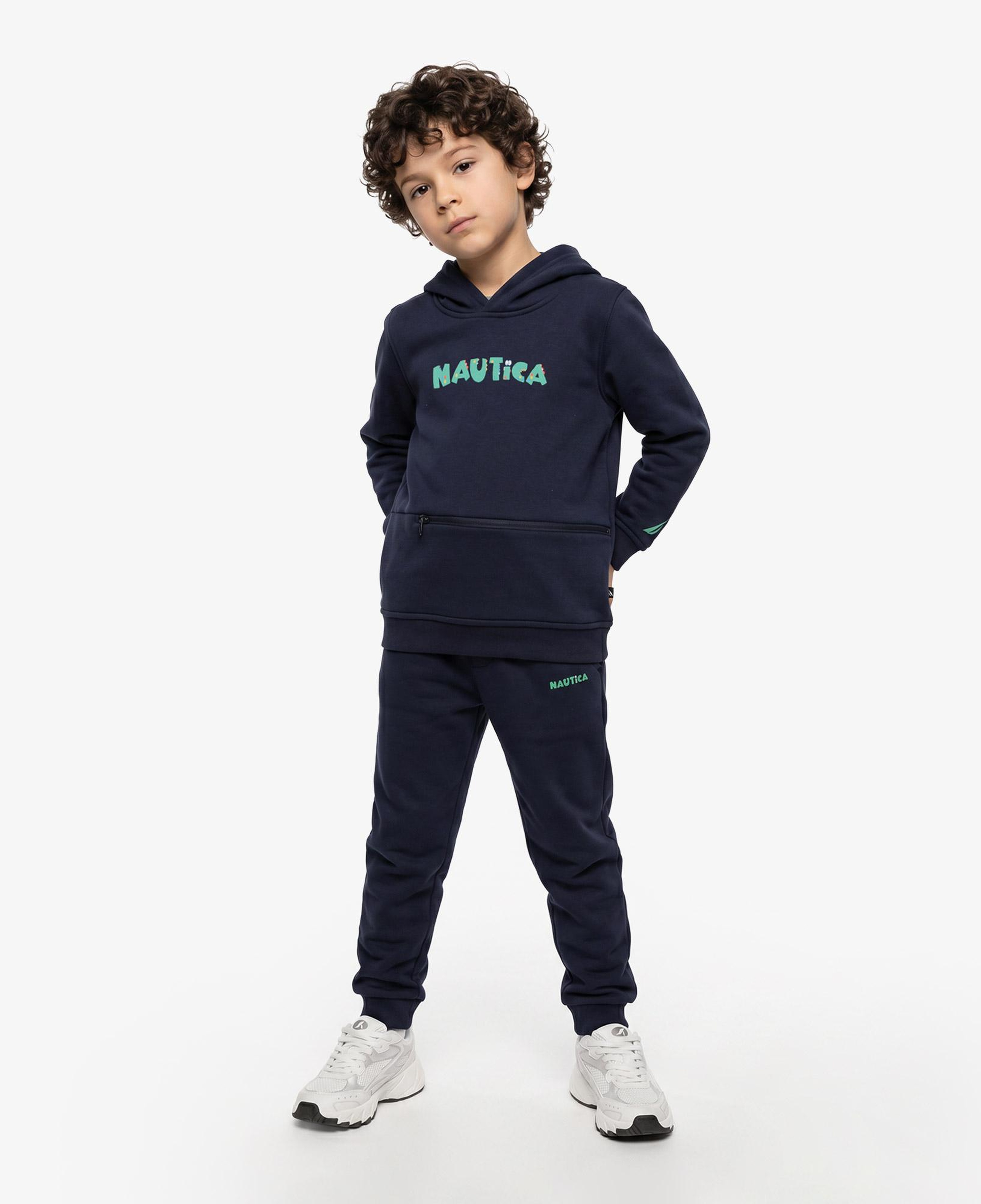 Nautica Knit Active Top Çocuk Lacivert Sweatshirt