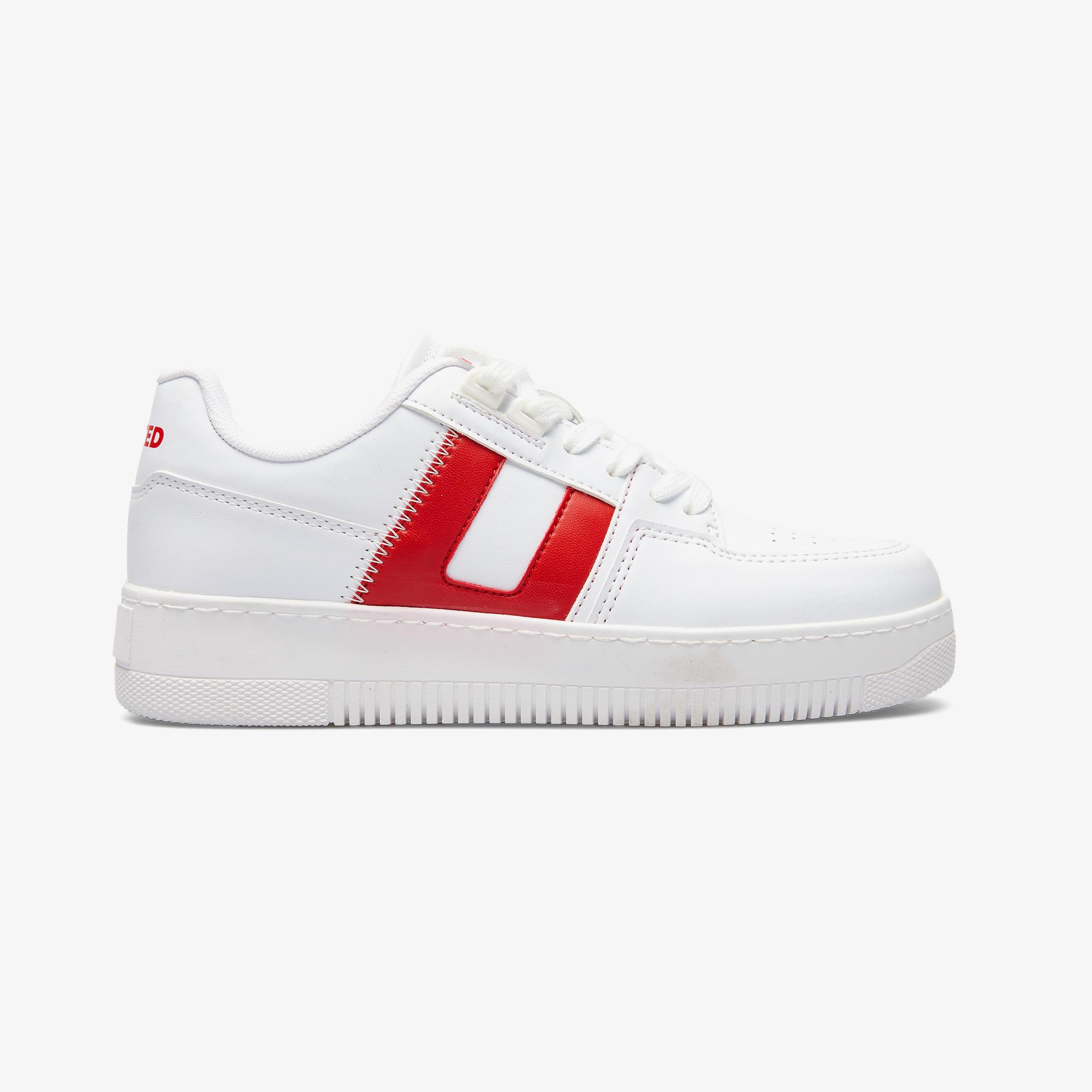 UNITED4 Unisex Beyaz Spor Ayakkabı