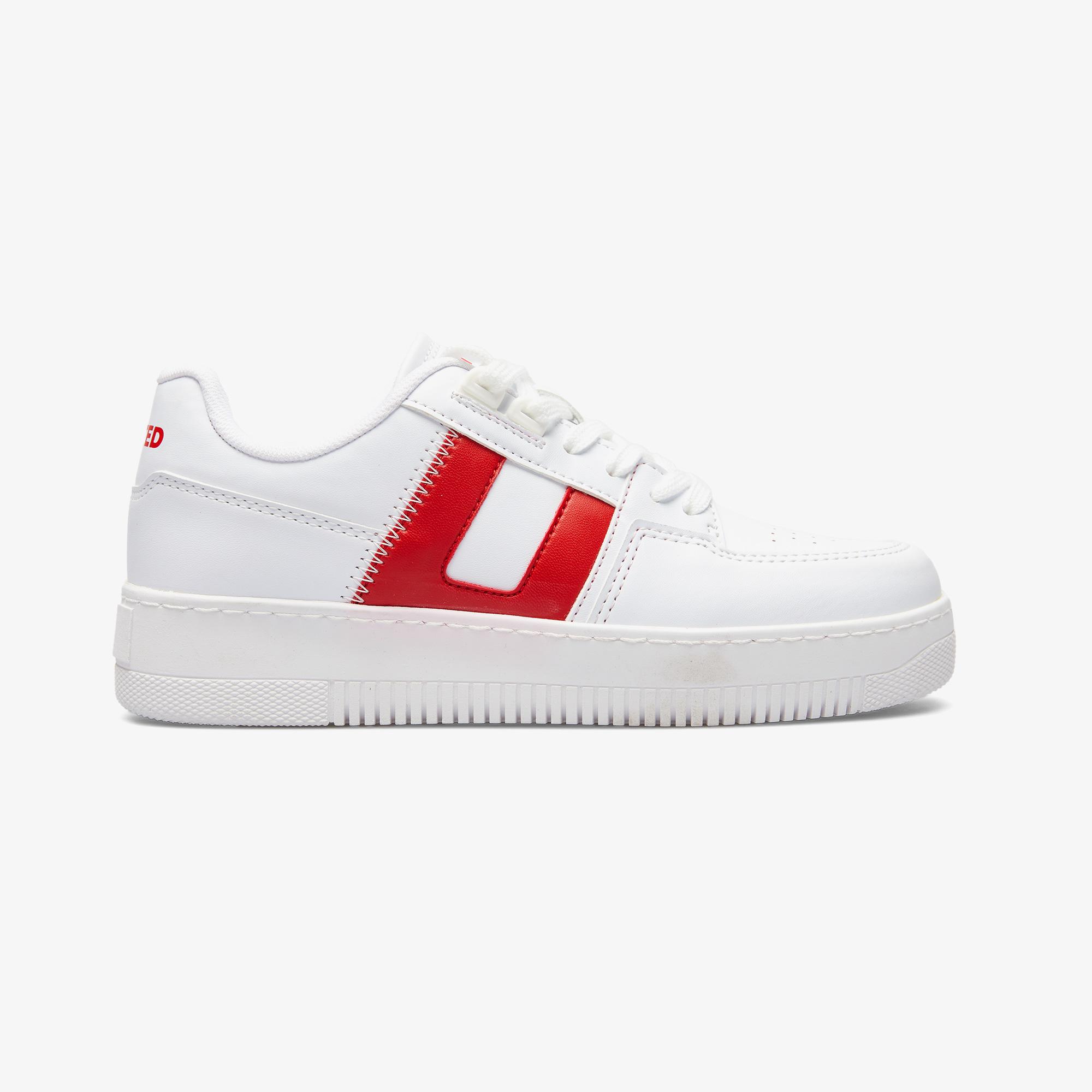UNITED4 Unisex Beyaz Spor Ayakkabı