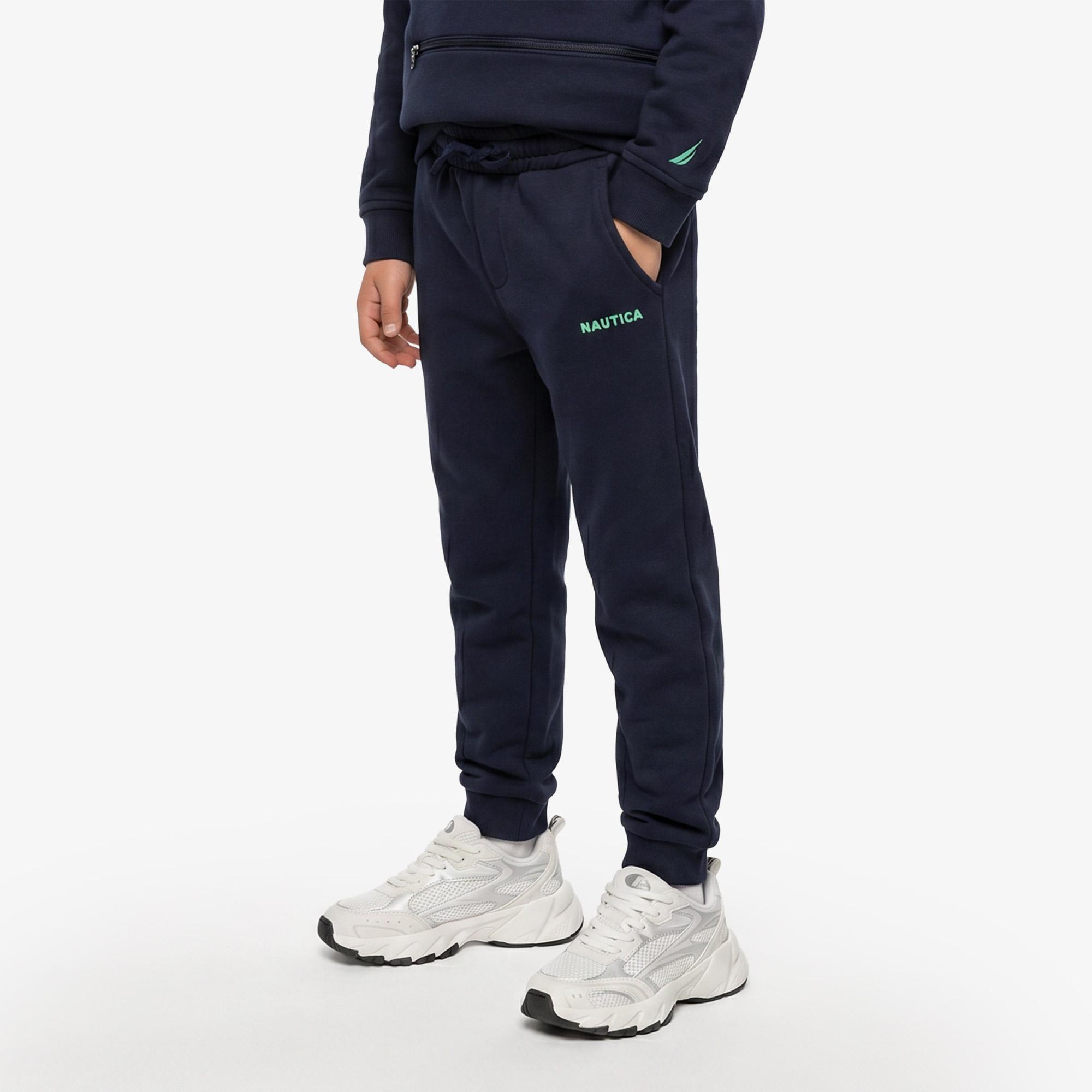 Nautica Knit Active Bottom Çocuk Lacivert Eşofman Altı