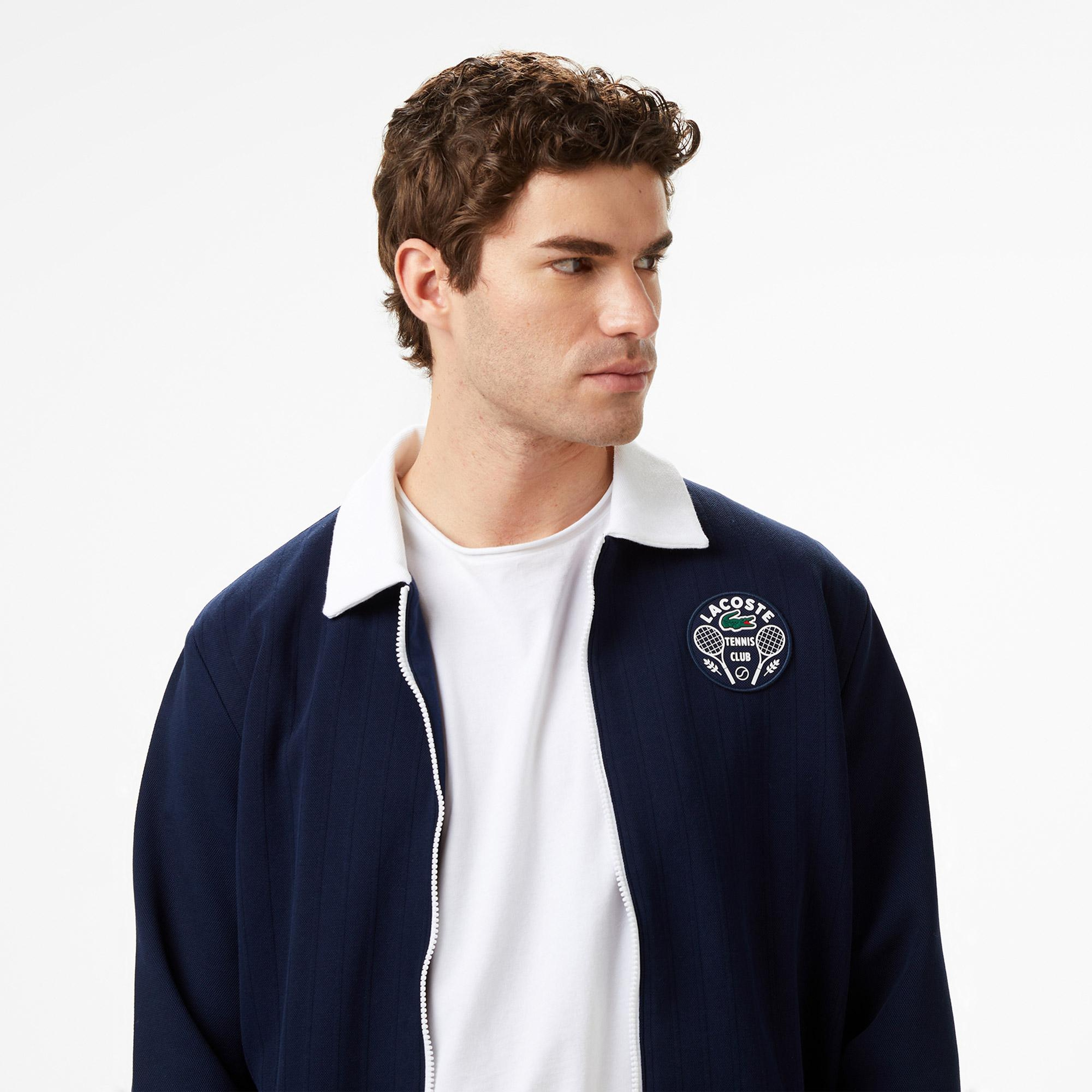 Lacoste Classic Erkek Lacivert Tenis Ceket