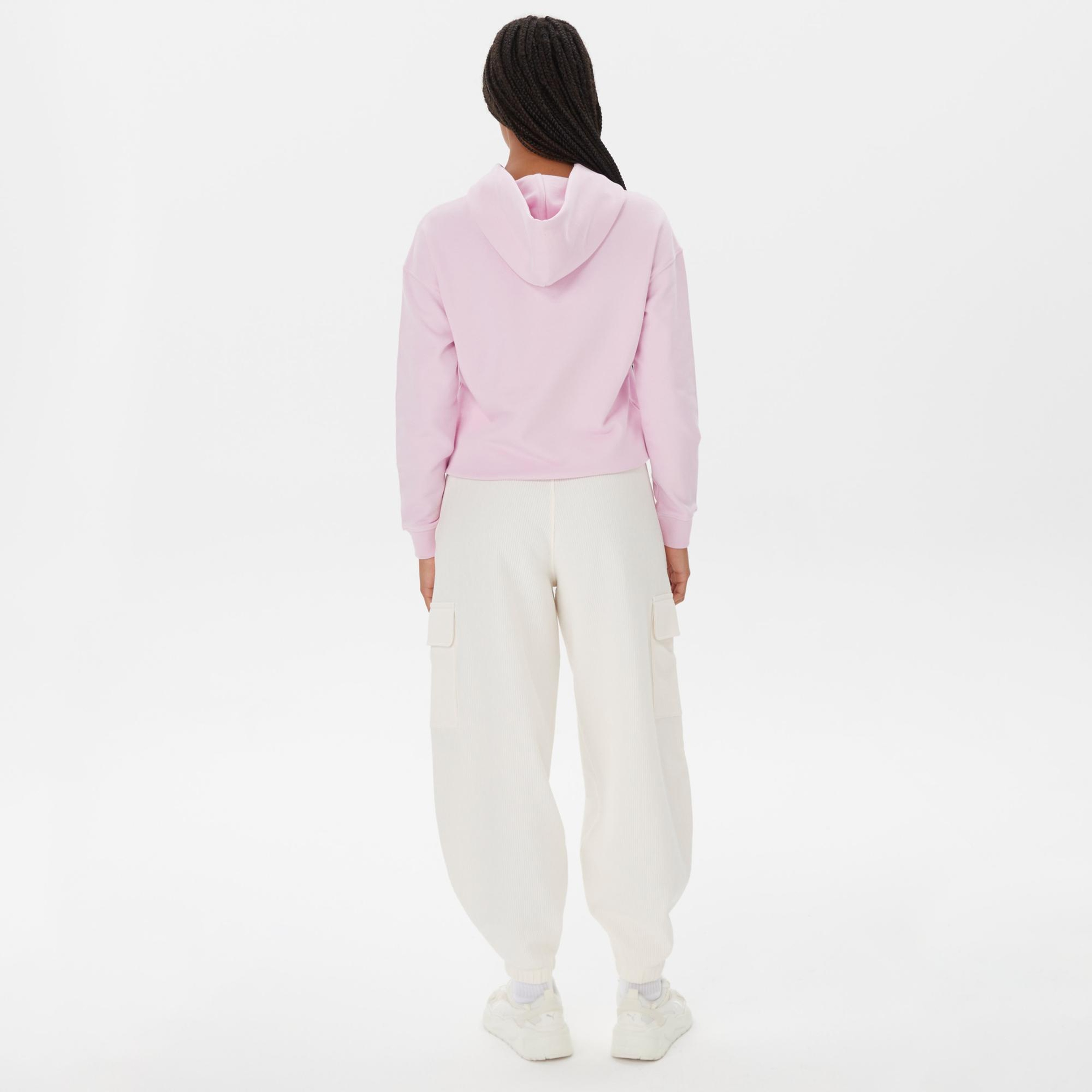 Tommy Hilfiger Ottoman Workwear Kadın Beyaz Eşofman Altı