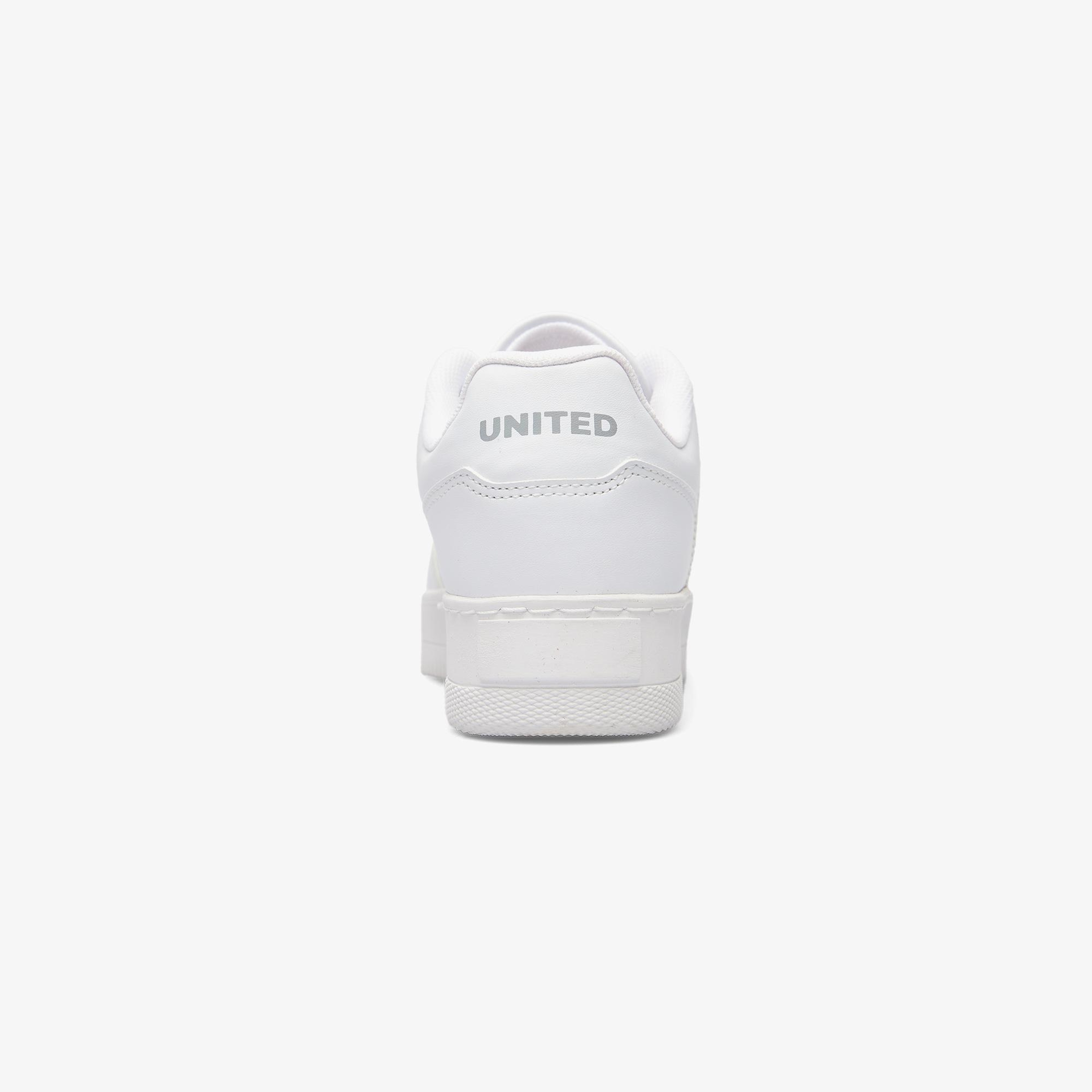 UNITED4 Unisex Beyaz Spor Ayakkabı