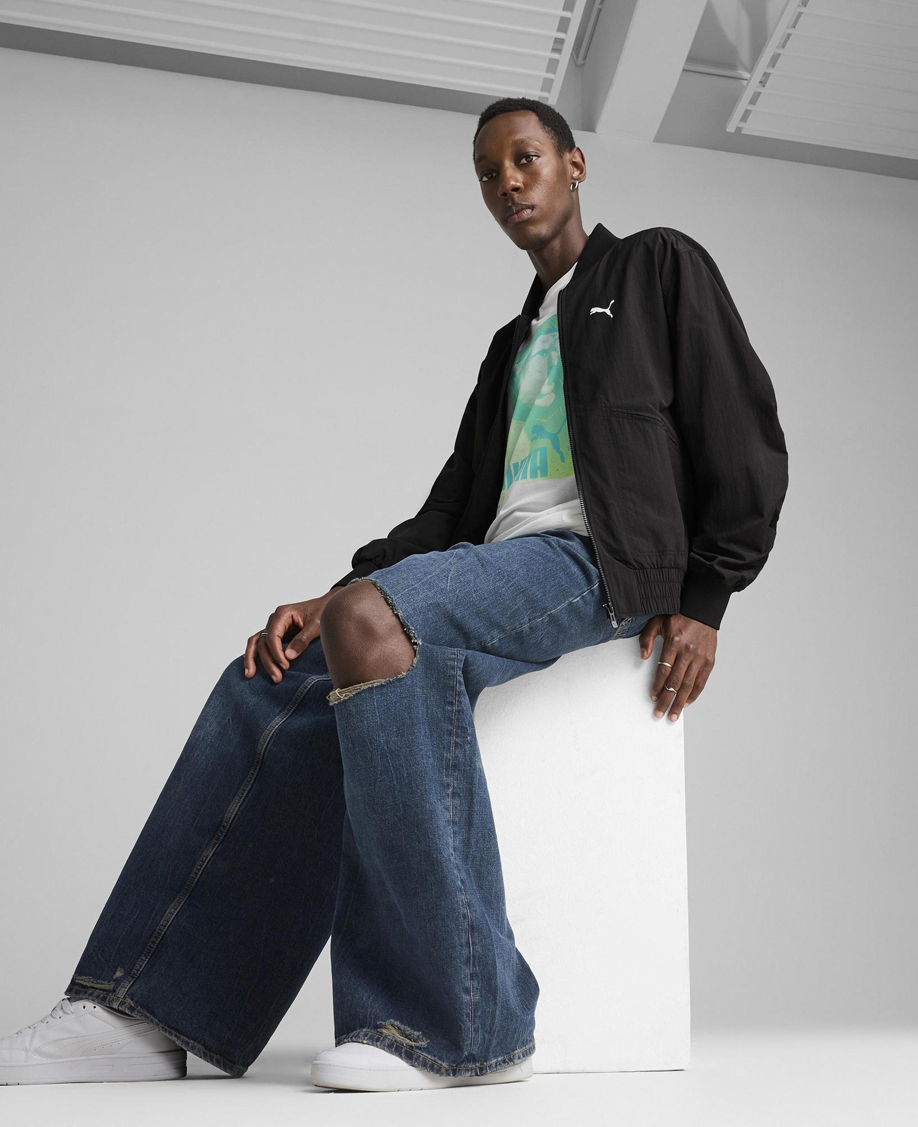 Puma Class Bomber Erkek Siyah Ceket