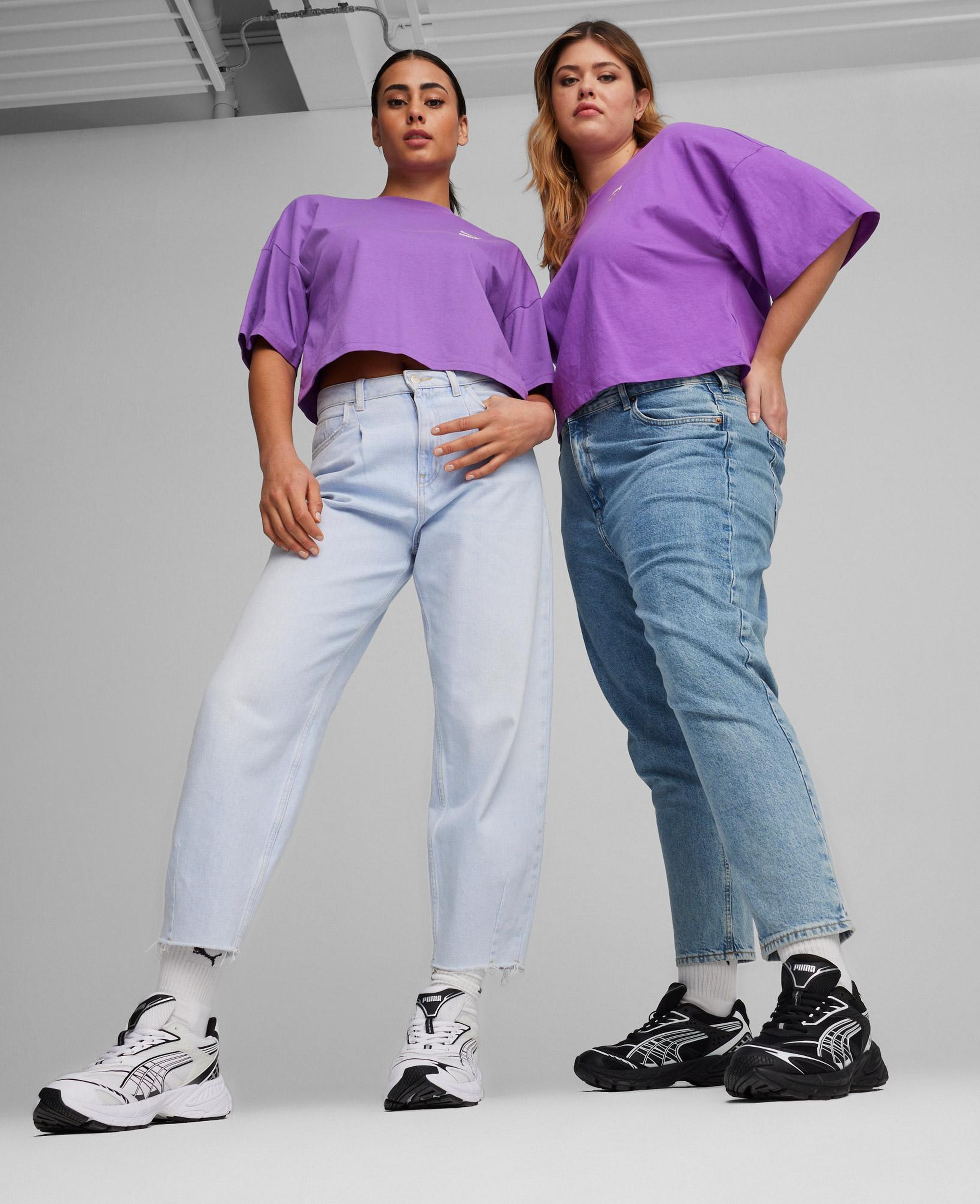 Puma Better Classsic Kadın Mor T-Shirt
