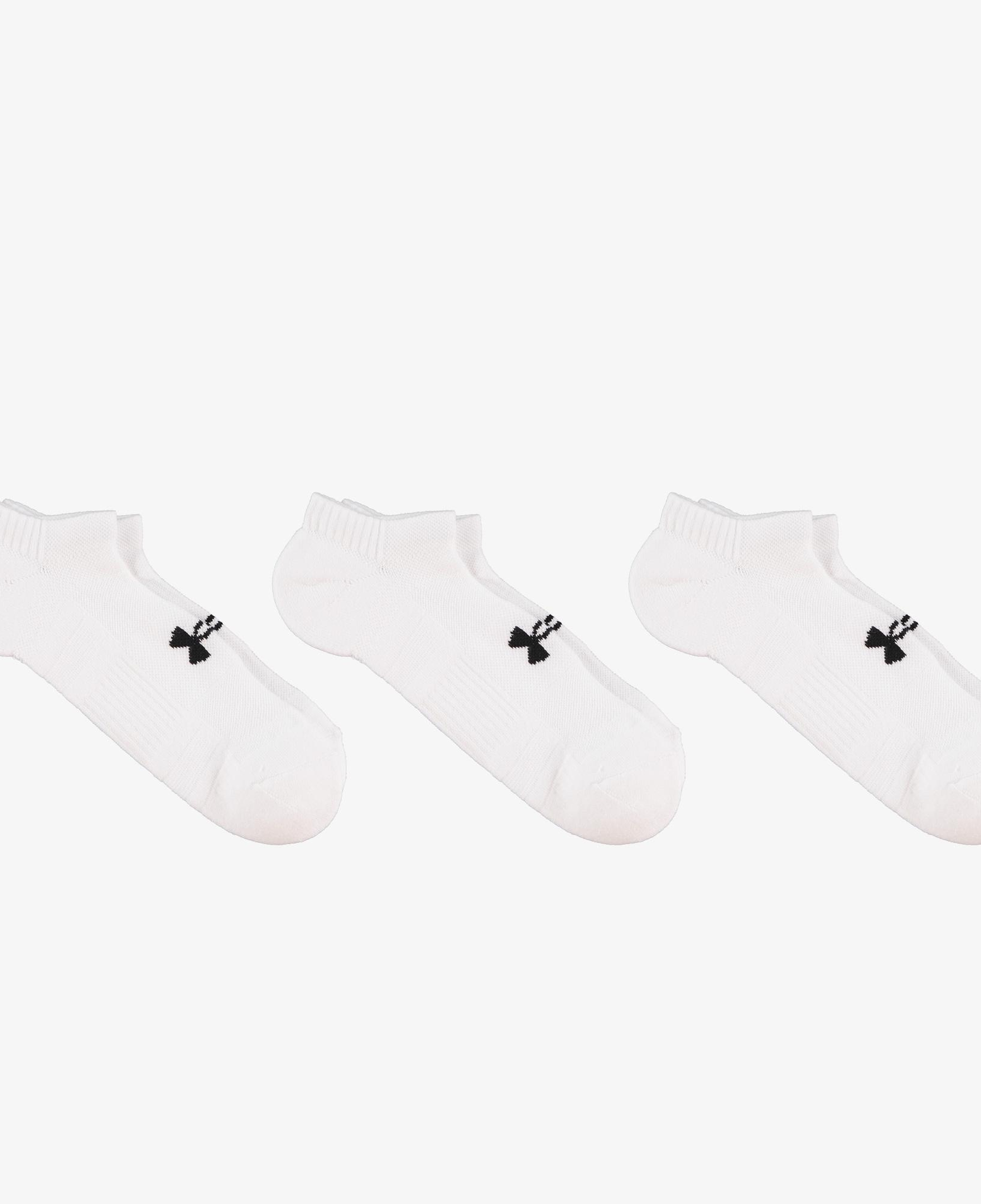 Under Armour Performance Cotton 3lü Unisex Beyaz Antrenman Çorabı