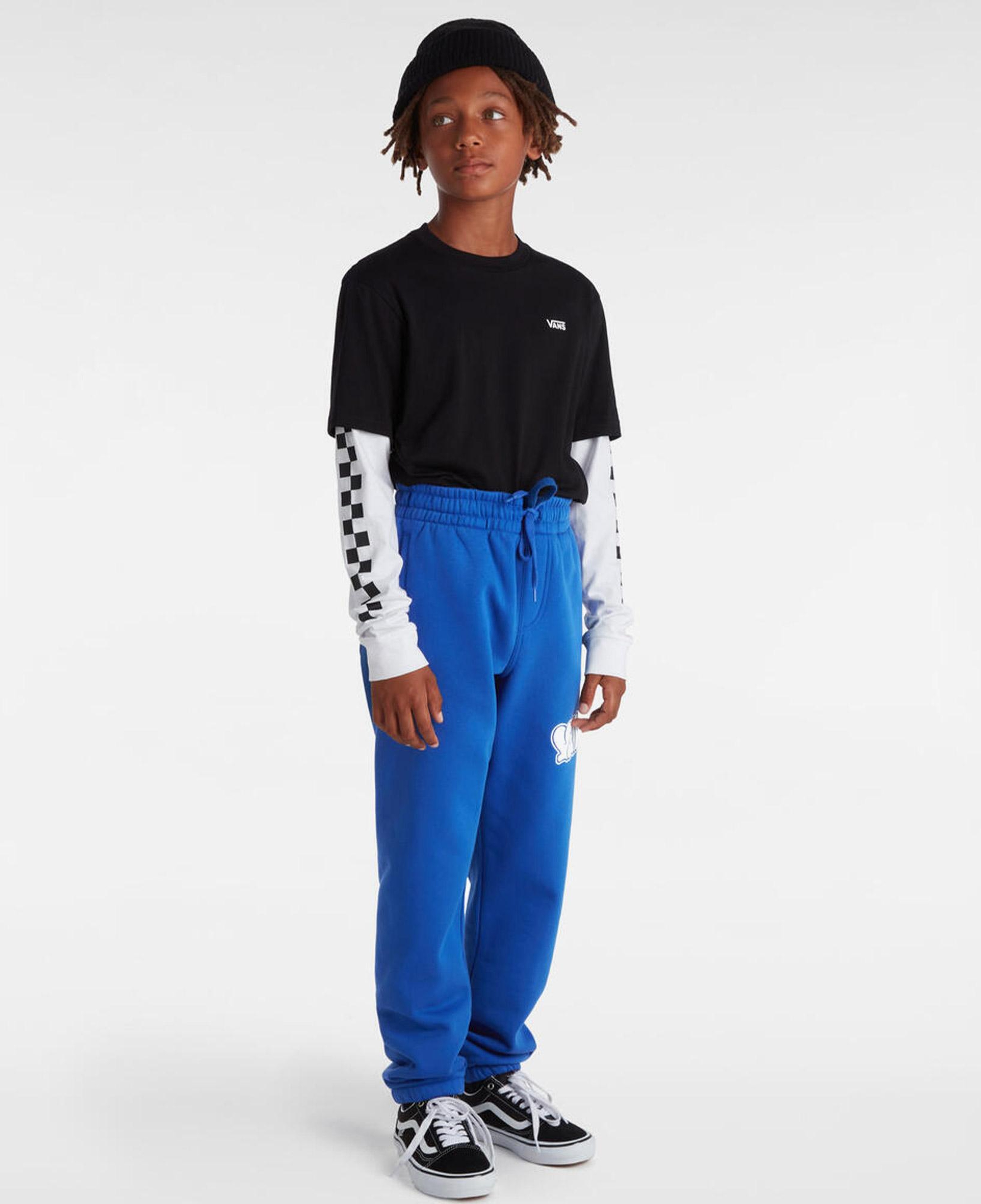 Vans By Rattler Loose Fleece Çocuk Mavi Eşofman Altı
