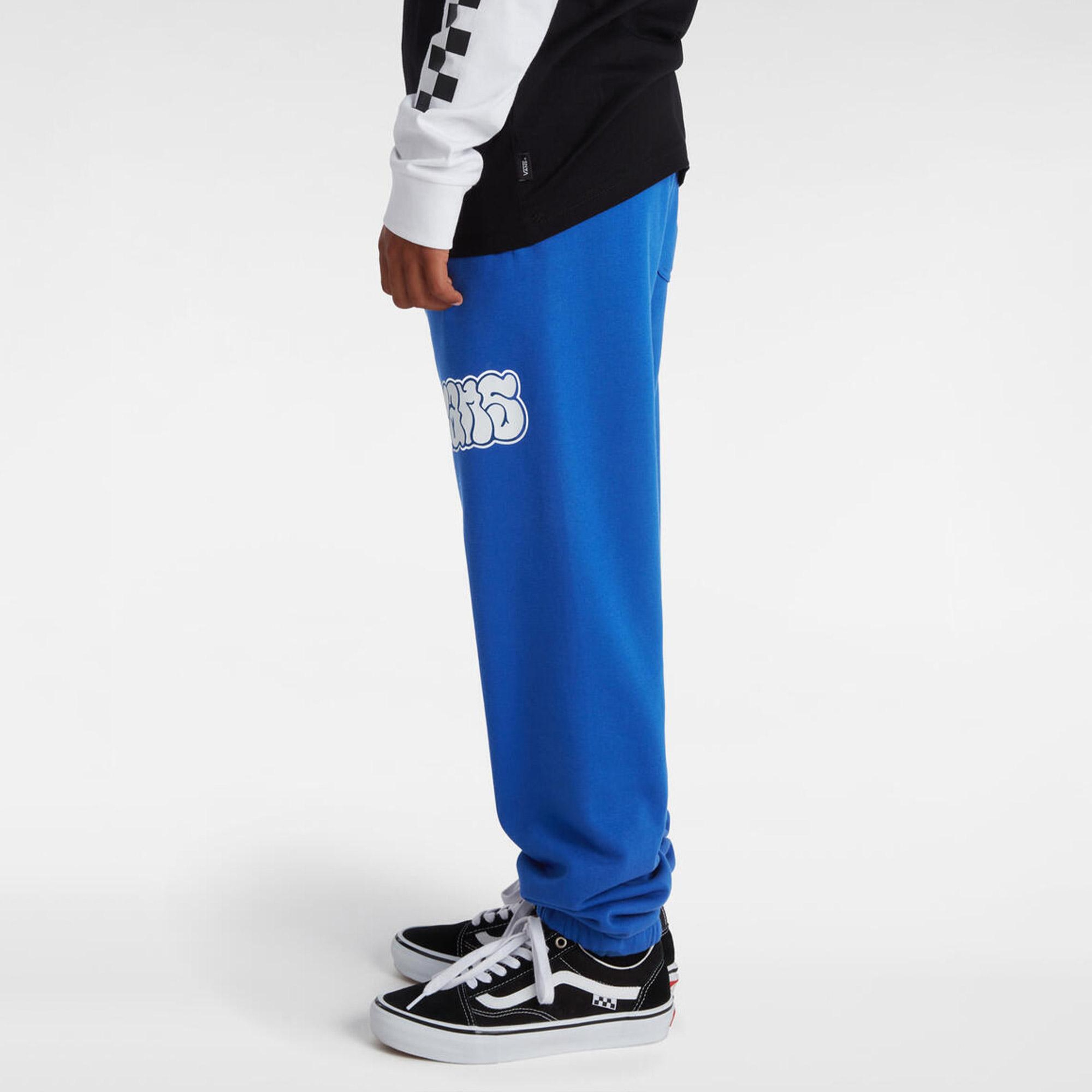 Vans By Rattler Loose Fleece Çocuk Mavi Eşofman Altı