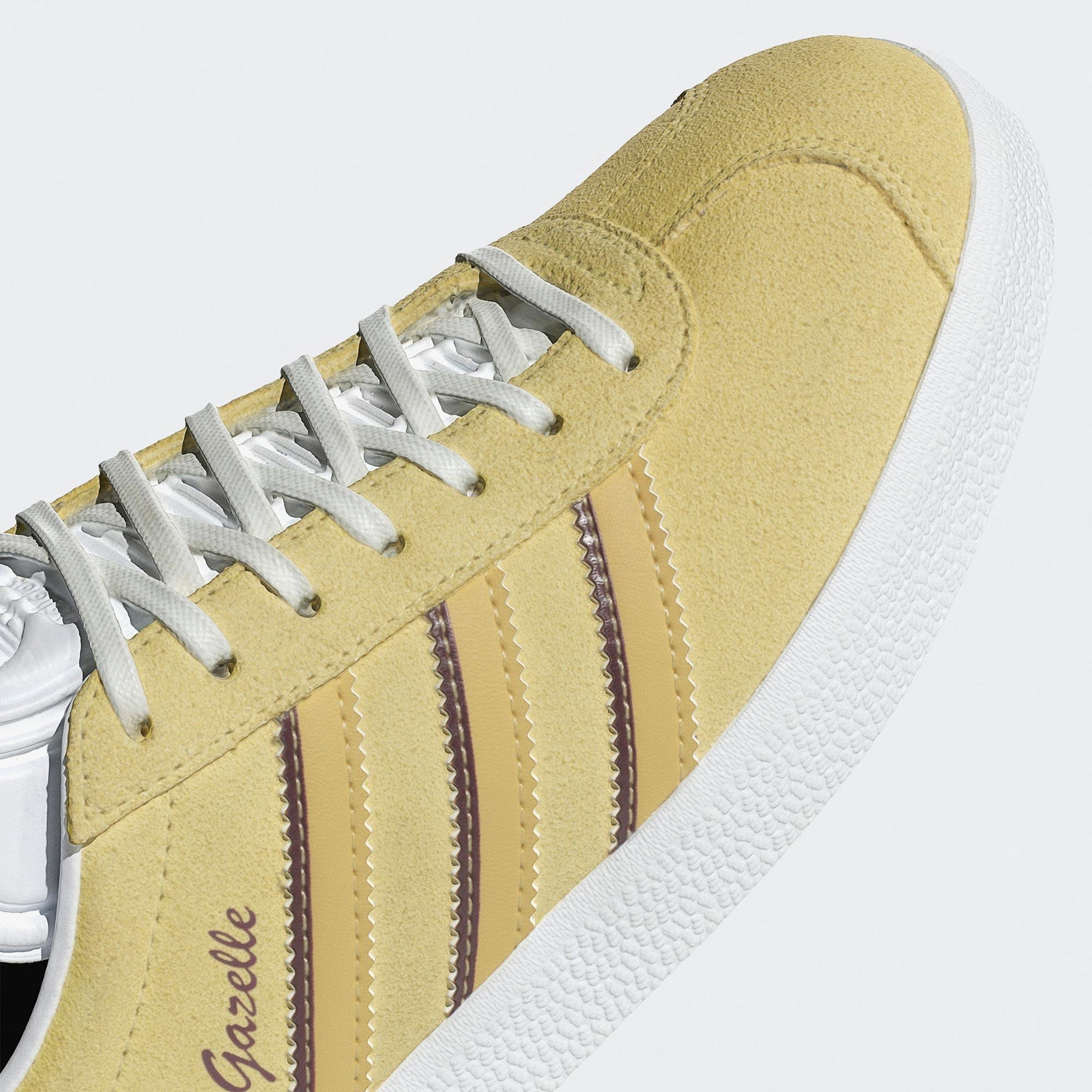 adidas Originals Gazelle Unisex Sarı Spor Ayakkabı