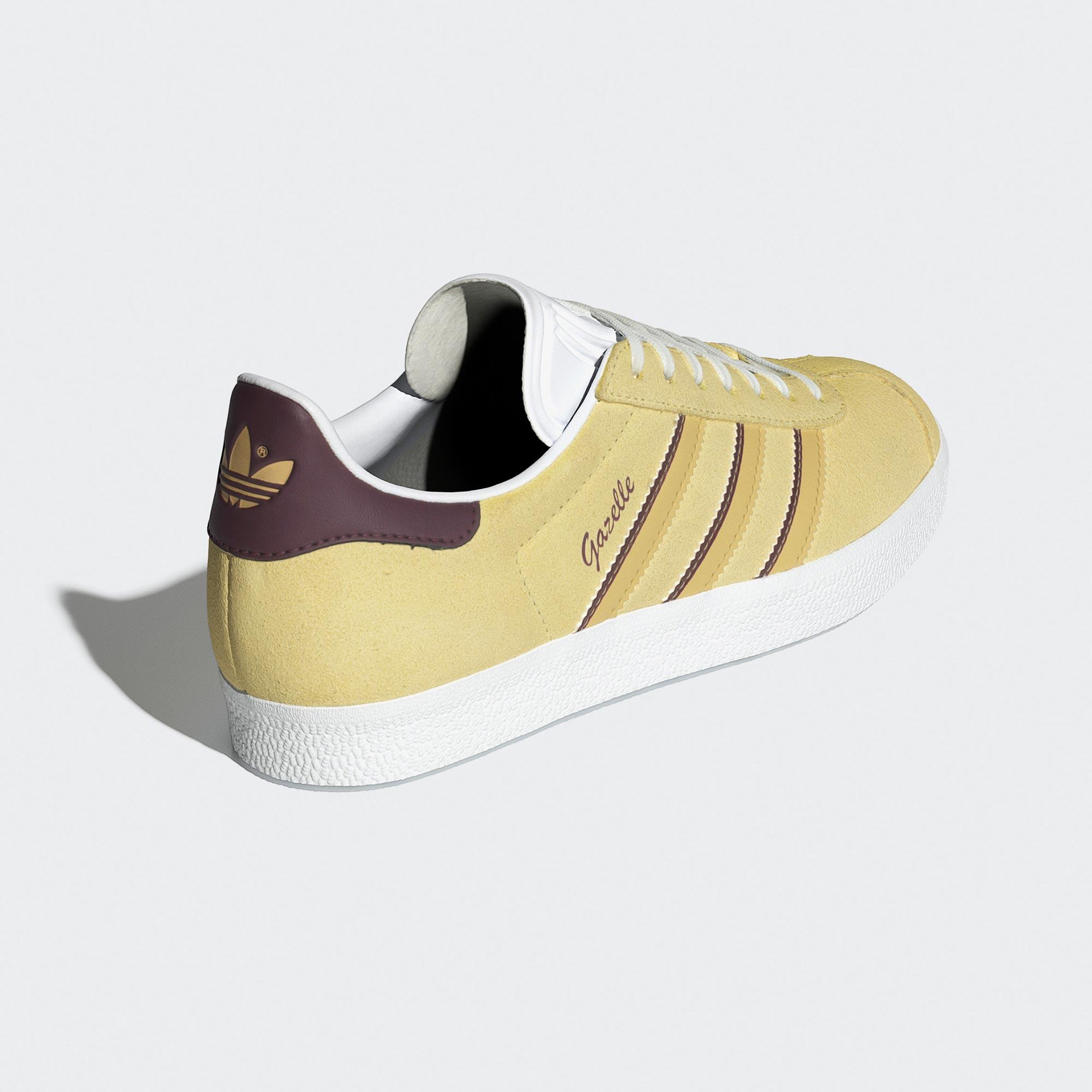 adidas Originals Gazelle Unisex Sarı Spor Ayakkabı
