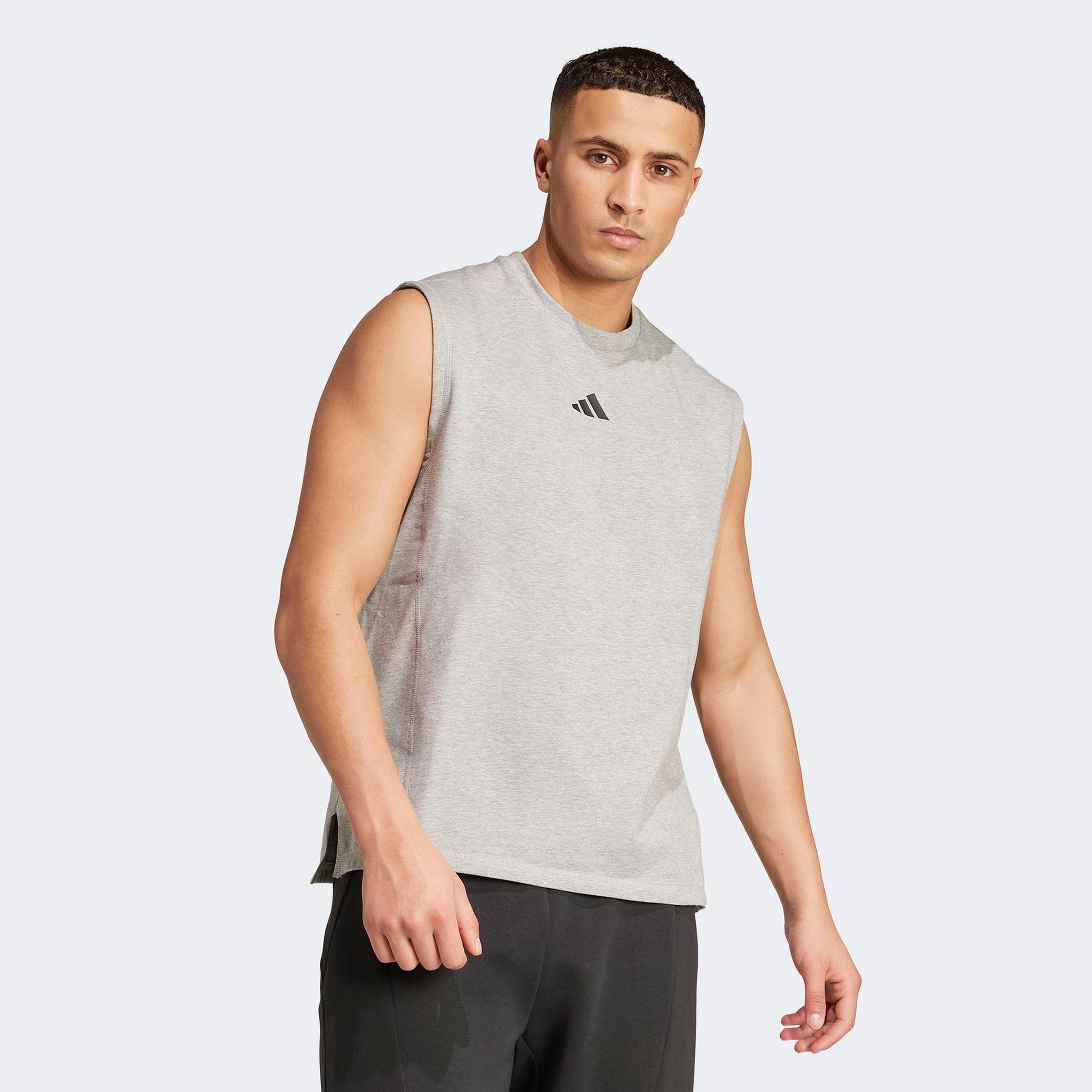 adidas D4T X Erkek Gri Antrenman T-Shirt