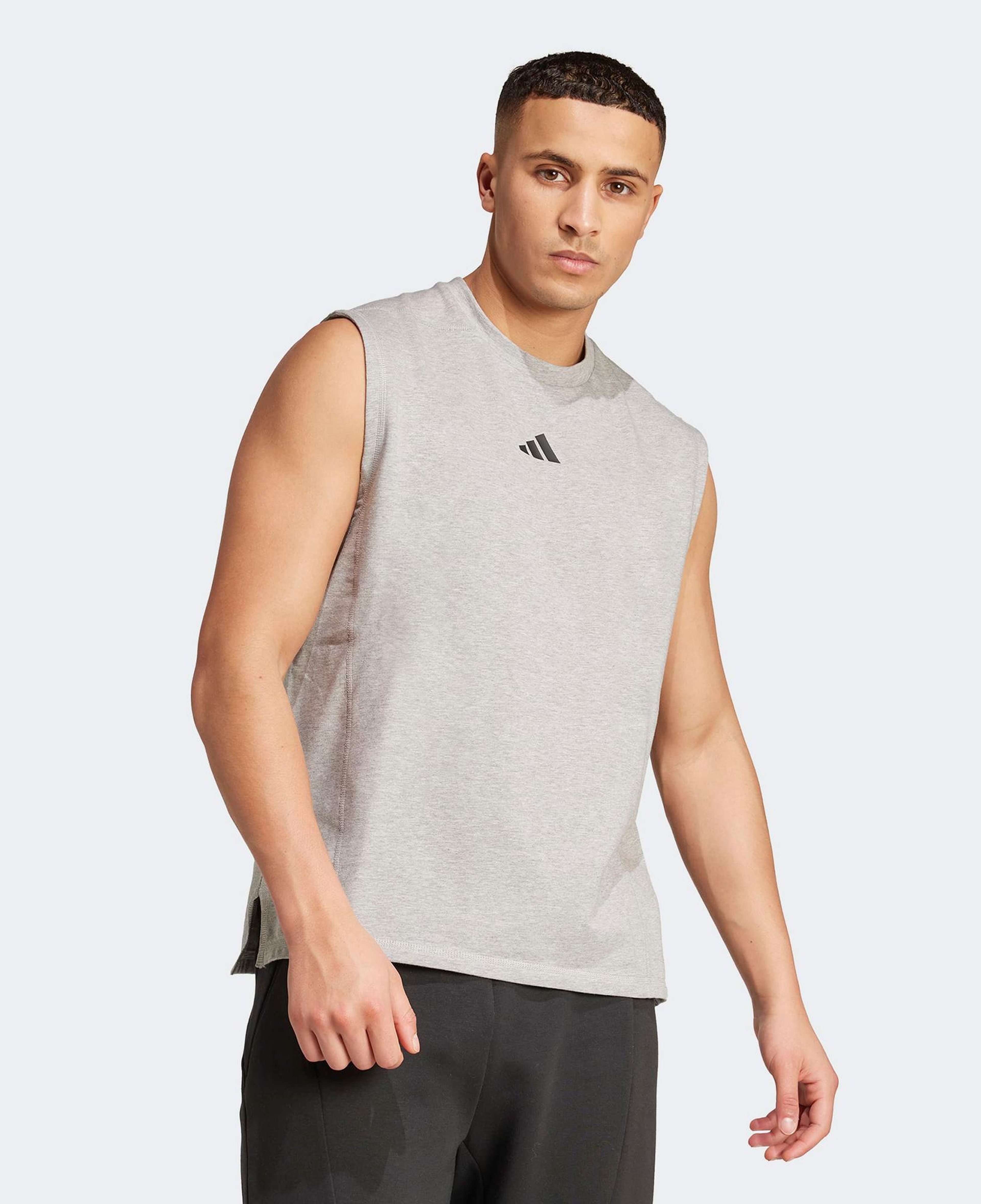 adidas D4T X Erkek Gri Antrenman T-Shirt