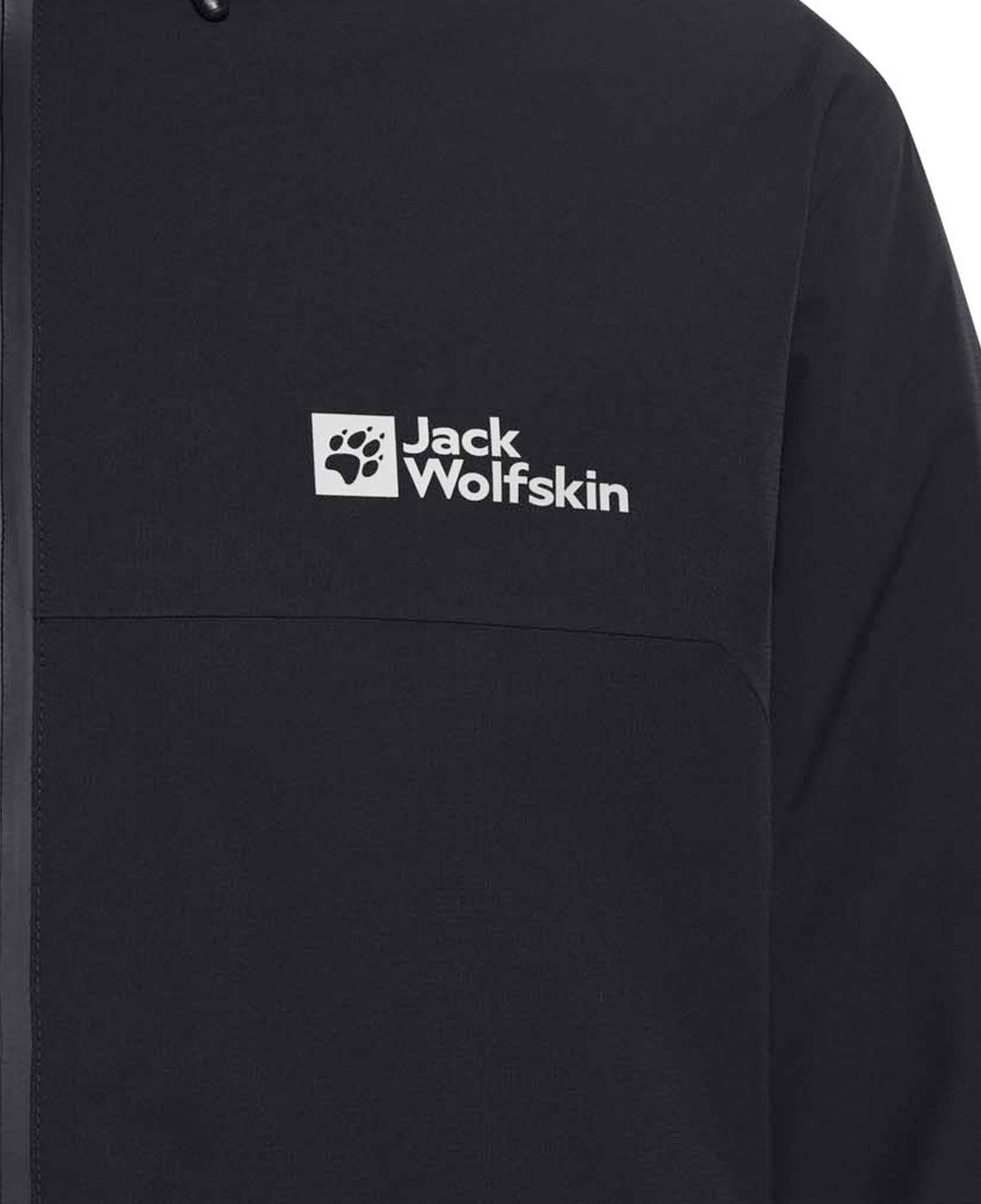 Jack Wolfskin Wisper Ins Erkek Siyah Outdoor Ceketi