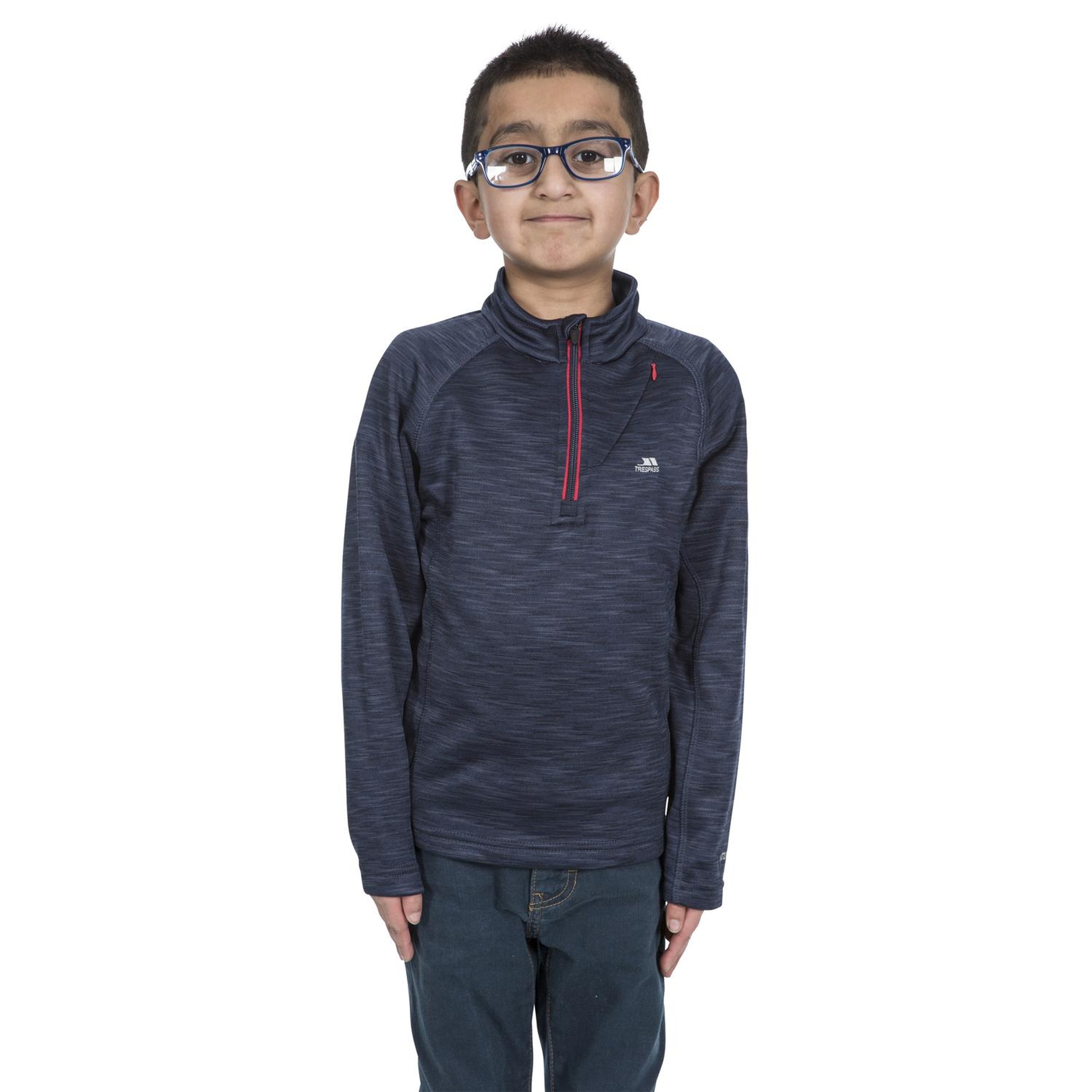 Trespass Edvin - Fleece Erkek Çocuk Mavi Polar