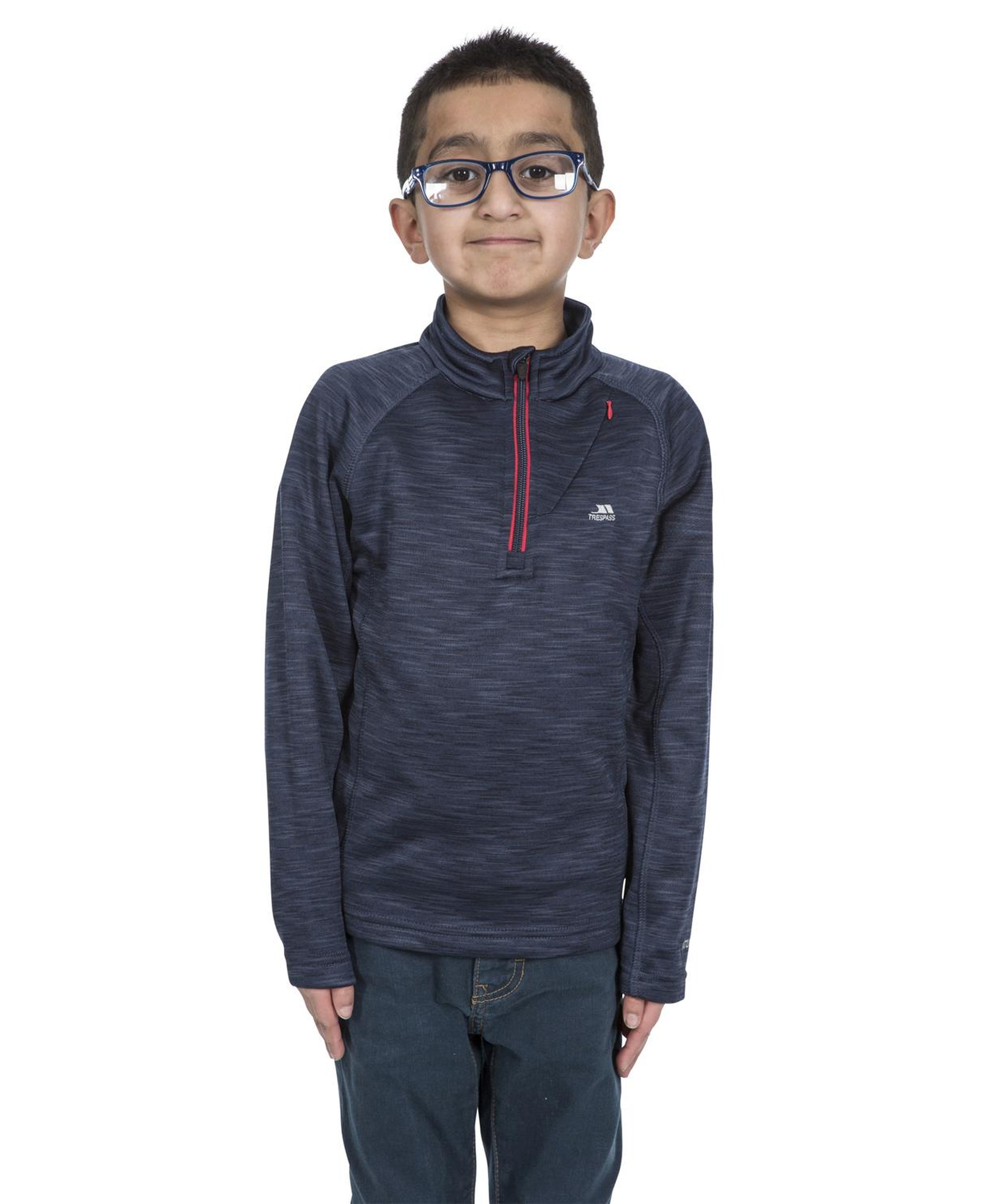 Trespass Edvin - Fleece Erkek Çocuk Mavi Polar