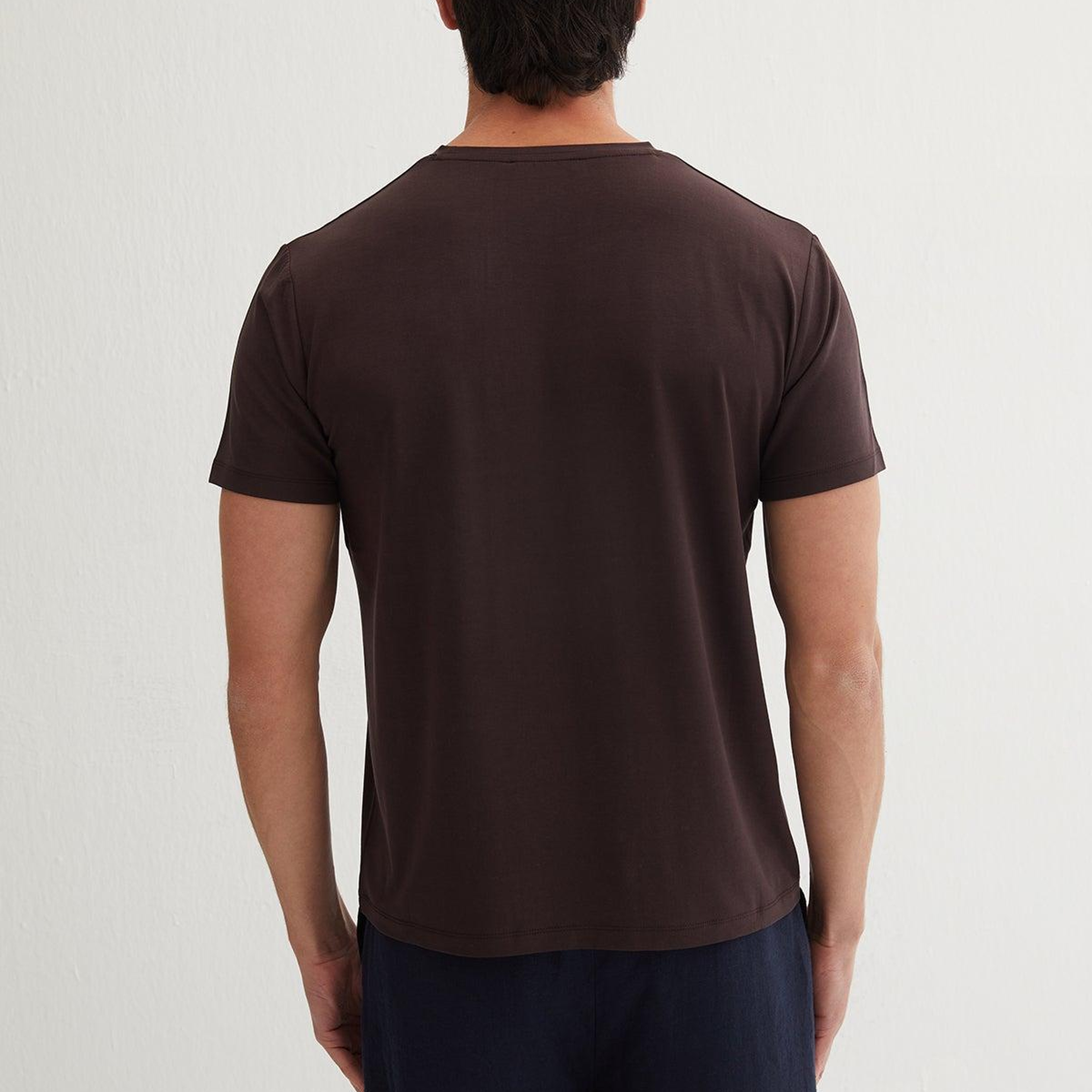 Acı Kahve Ultralight Yuvarlak Yaka Tişört