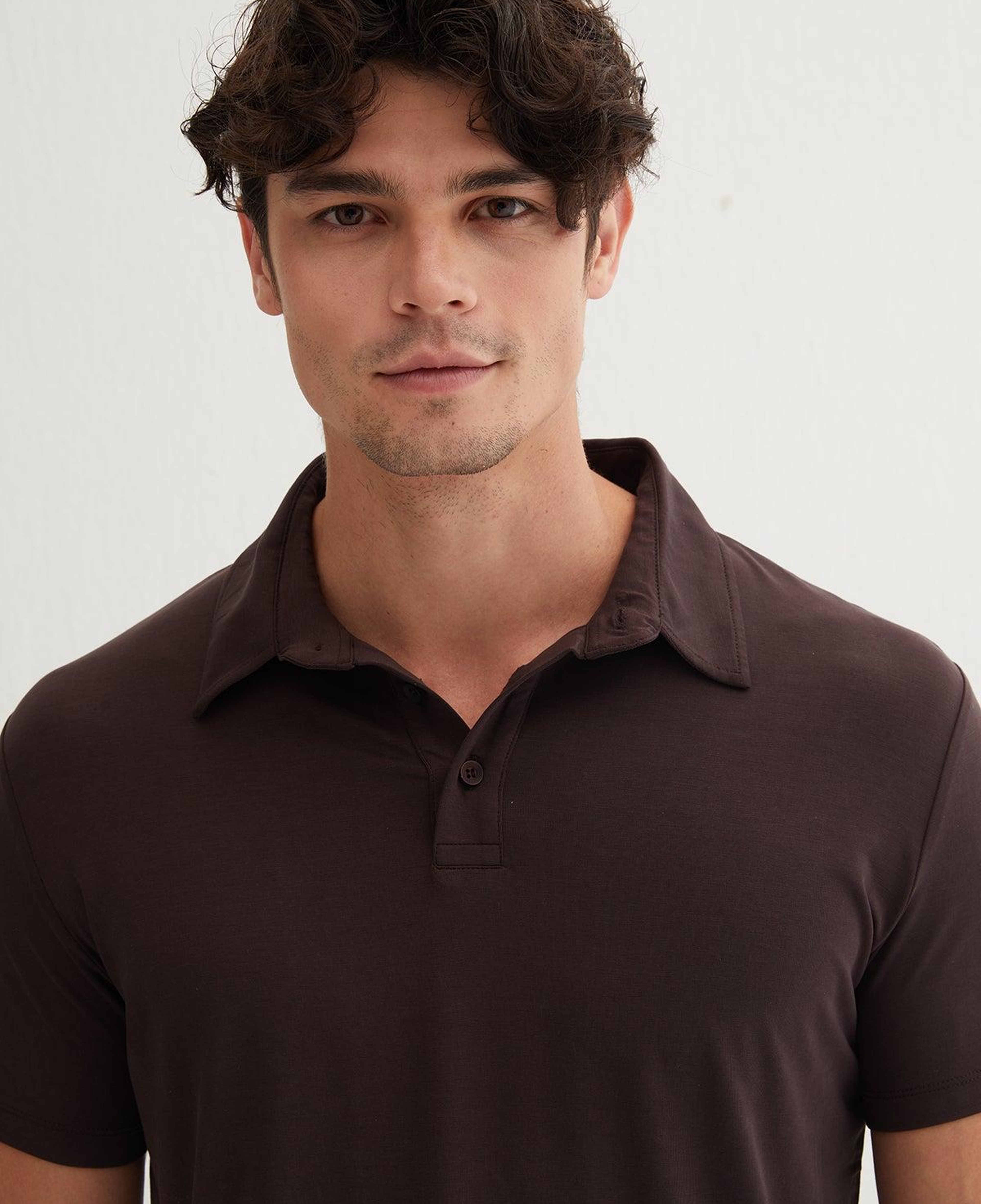 Acı Kahve Ultralight Polo Yaka Tişört
