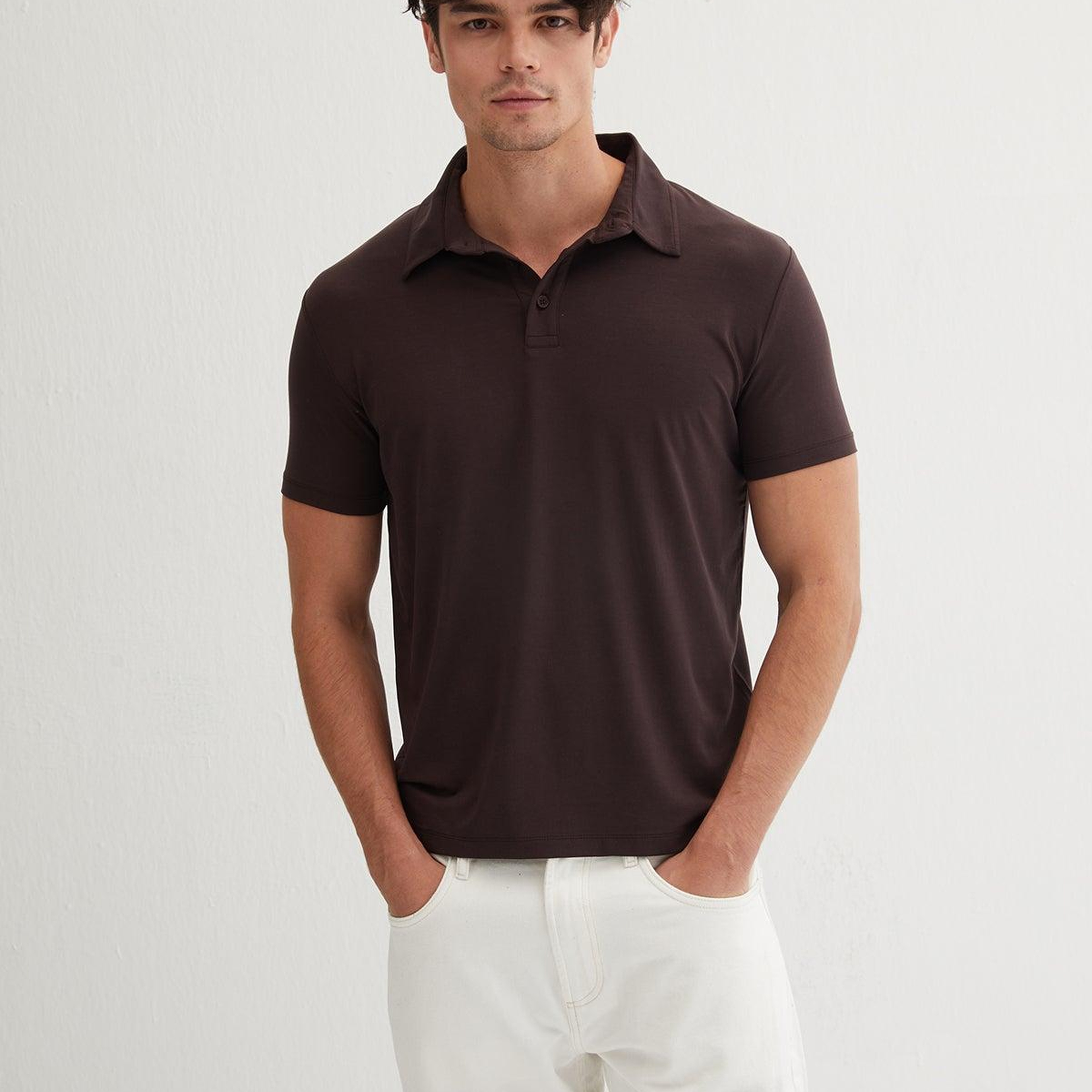 Acı Kahve Ultralight Polo Yaka Tişört