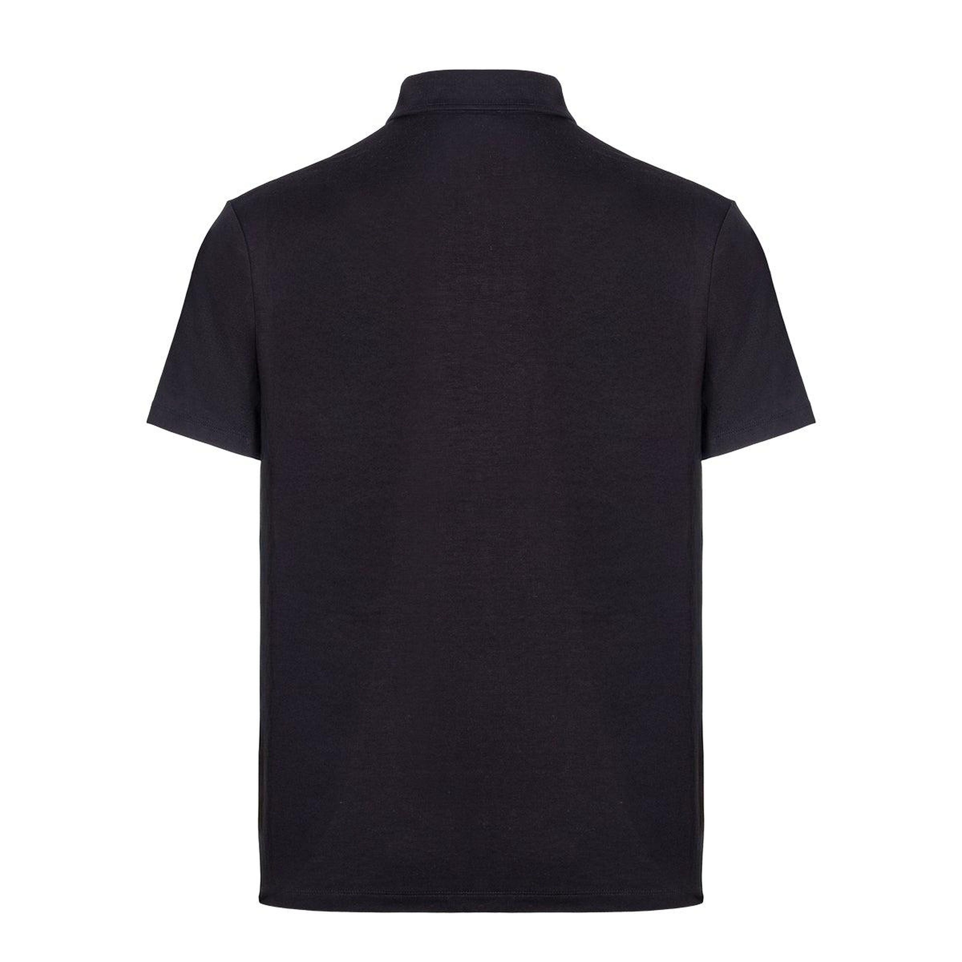 Siyah Ultralight Polo Yaka Kısa Kollu Erkek Tişört