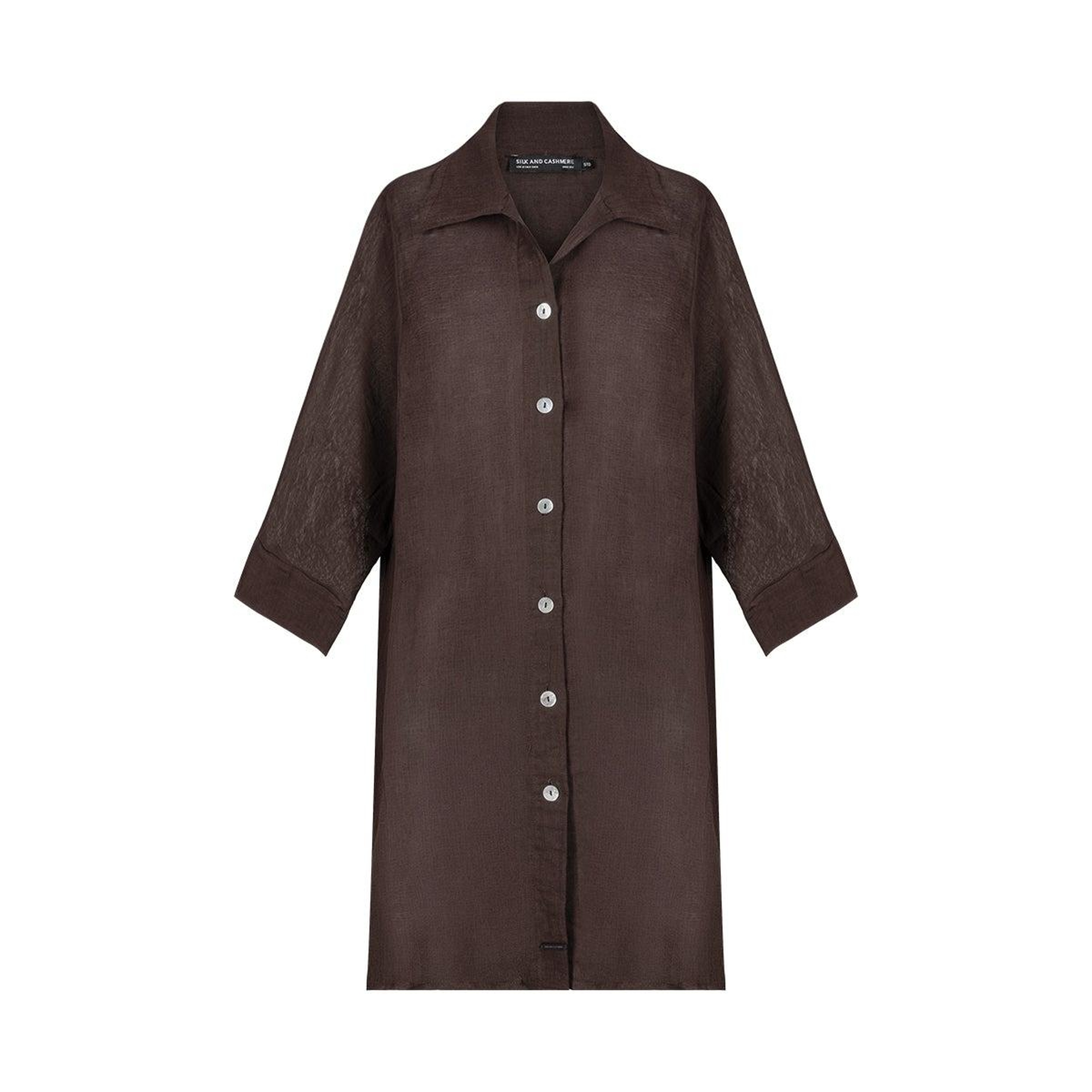 Acı Kahve Cassandra Tunik Elbise