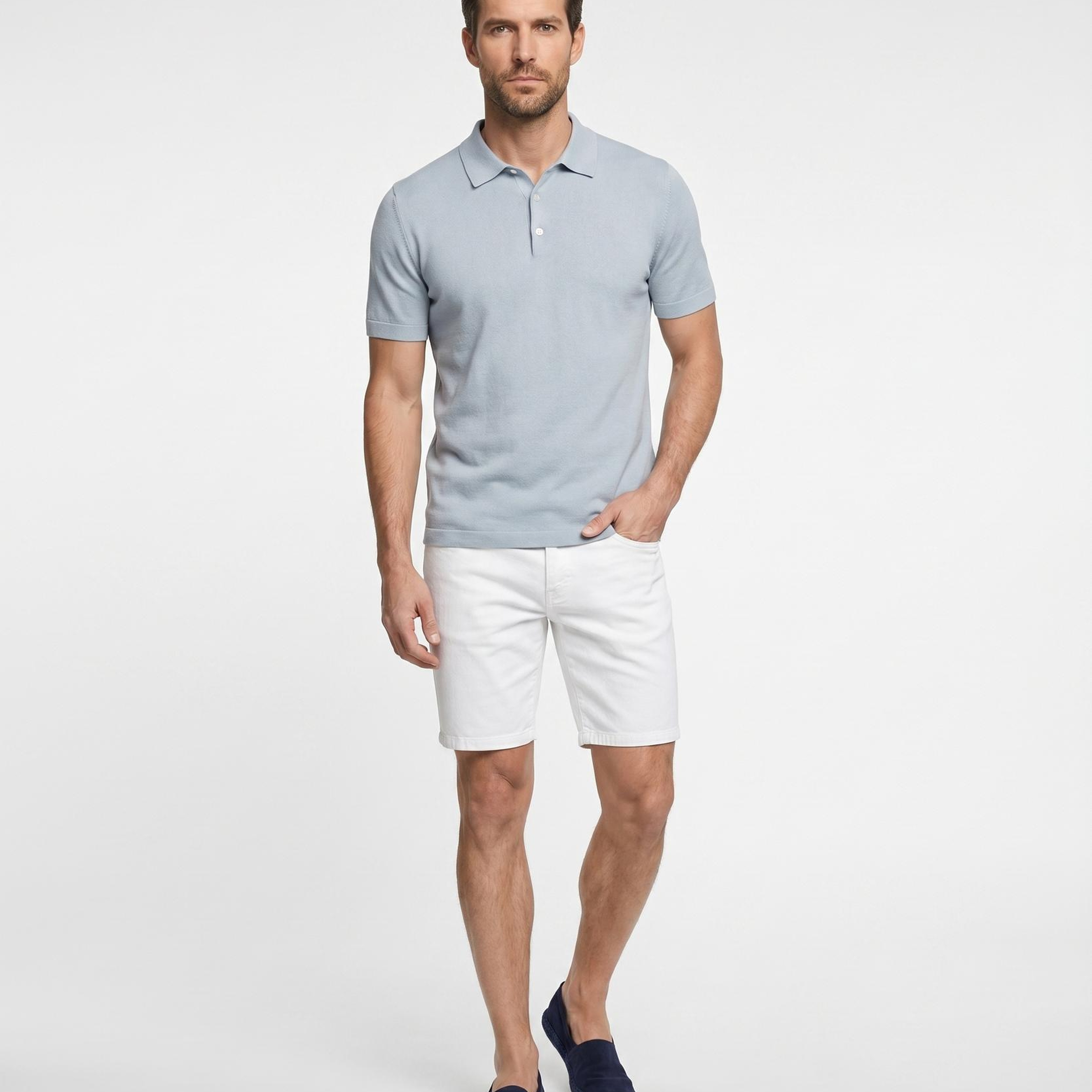 YARGICI Regular Polo Yaka Kısa Kol Triko