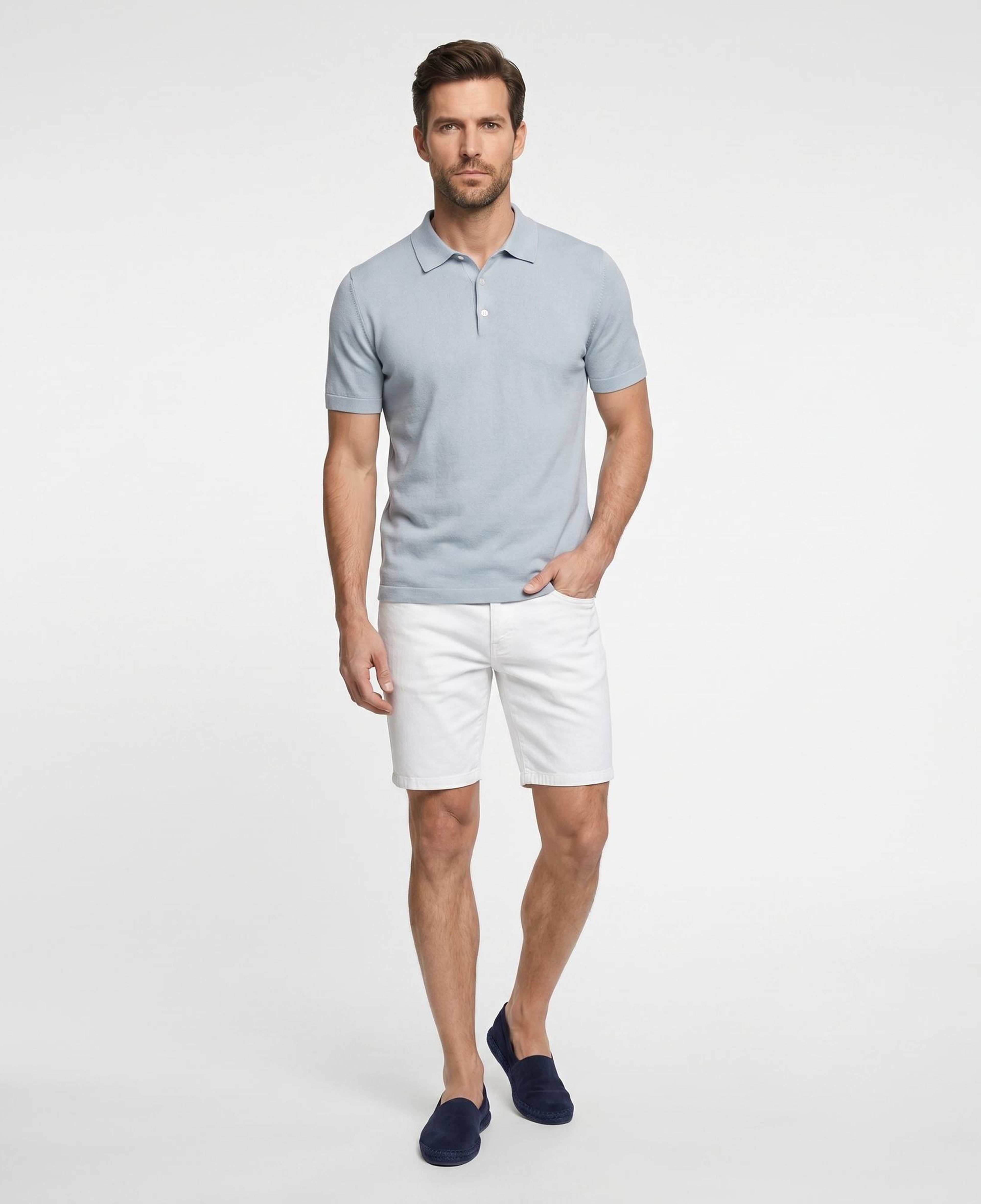 YARGICI Regular Polo Yaka Kısa Kol Triko