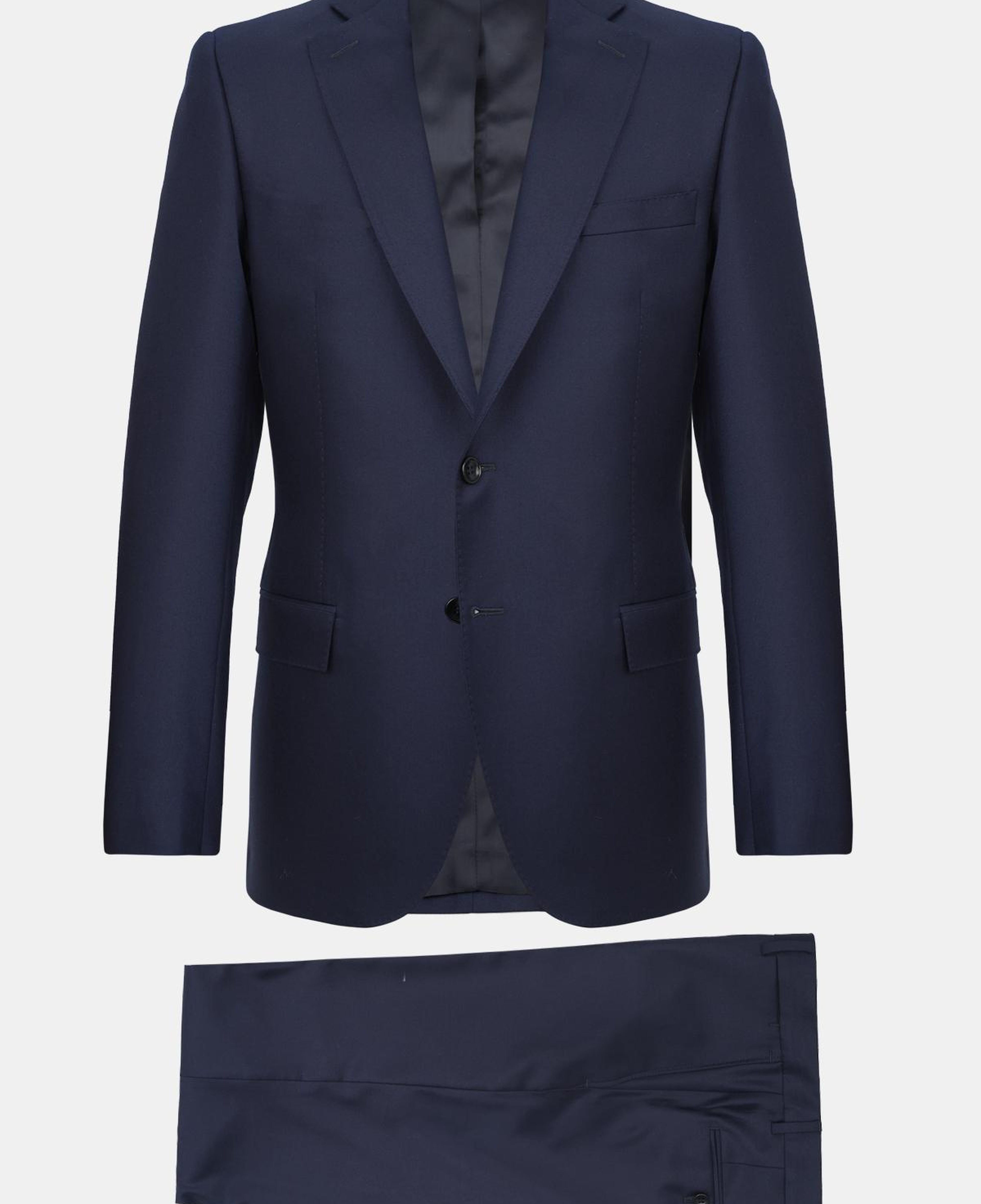 Erkek Lacivert Loro Piana 150's Kumaşıyla Üretilmiş Takım Elbise
