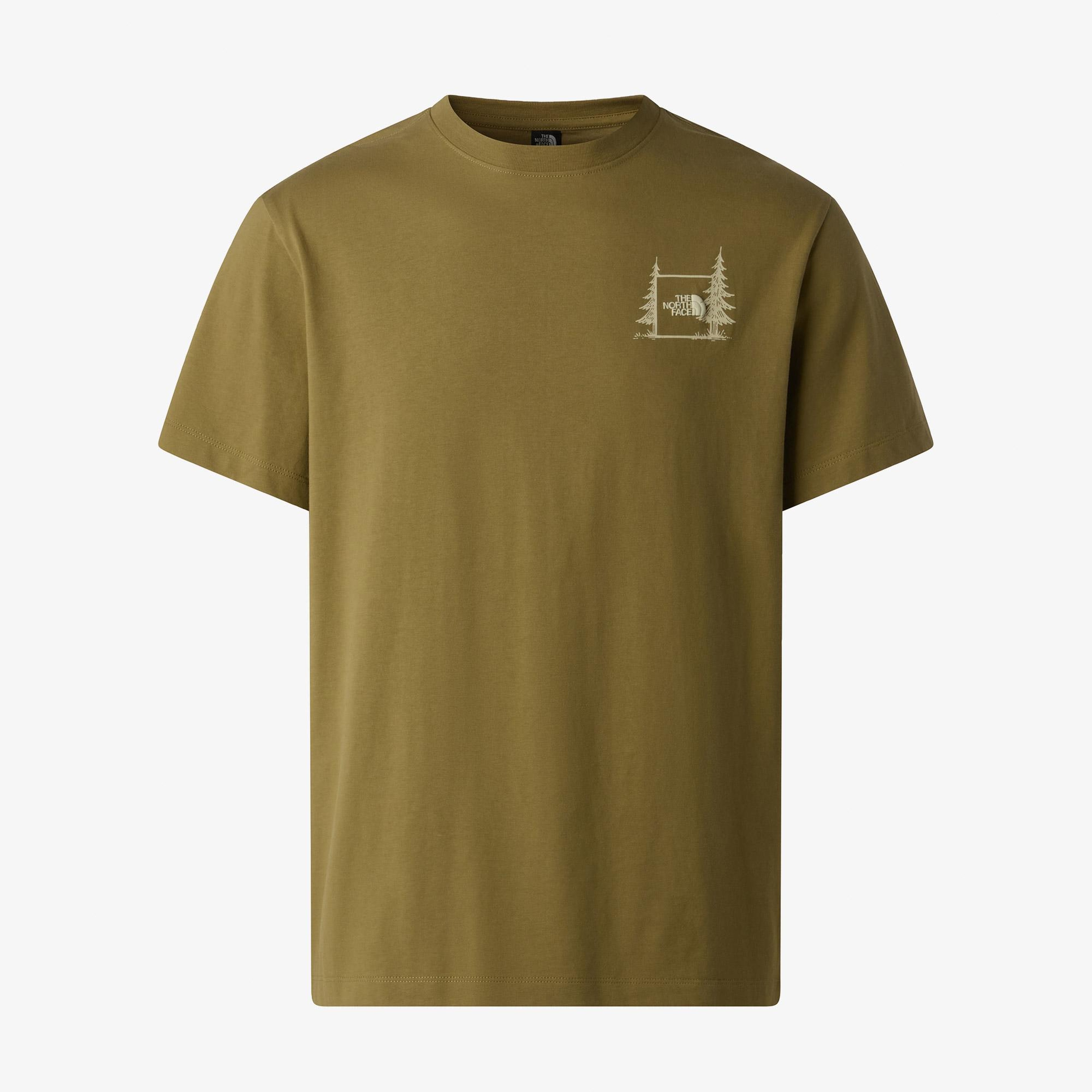 The North Face Camping Relaxed Erkek Sarı T-Shirt