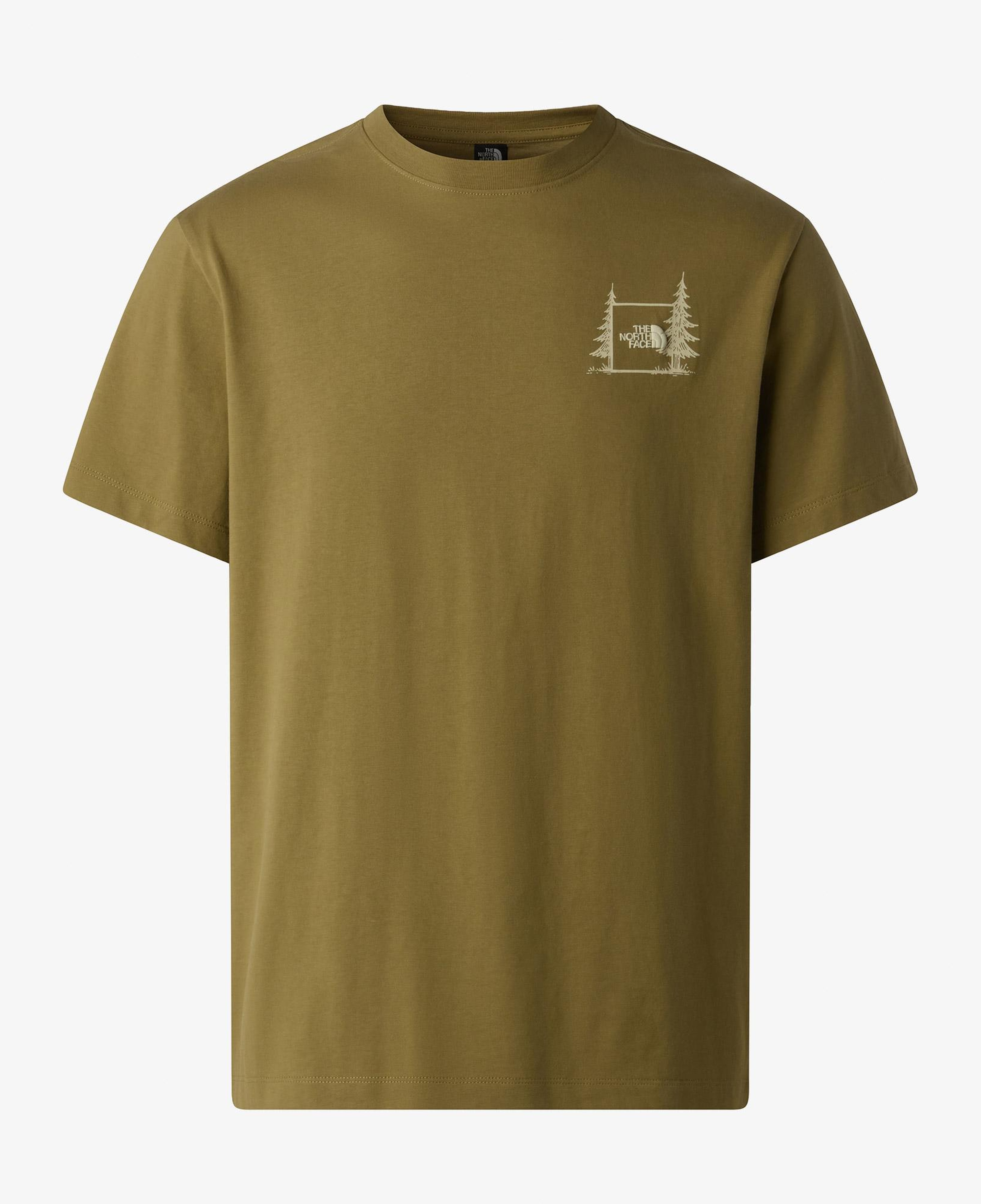 The North Face Camping Relaxed Erkek Sarı T-Shirt