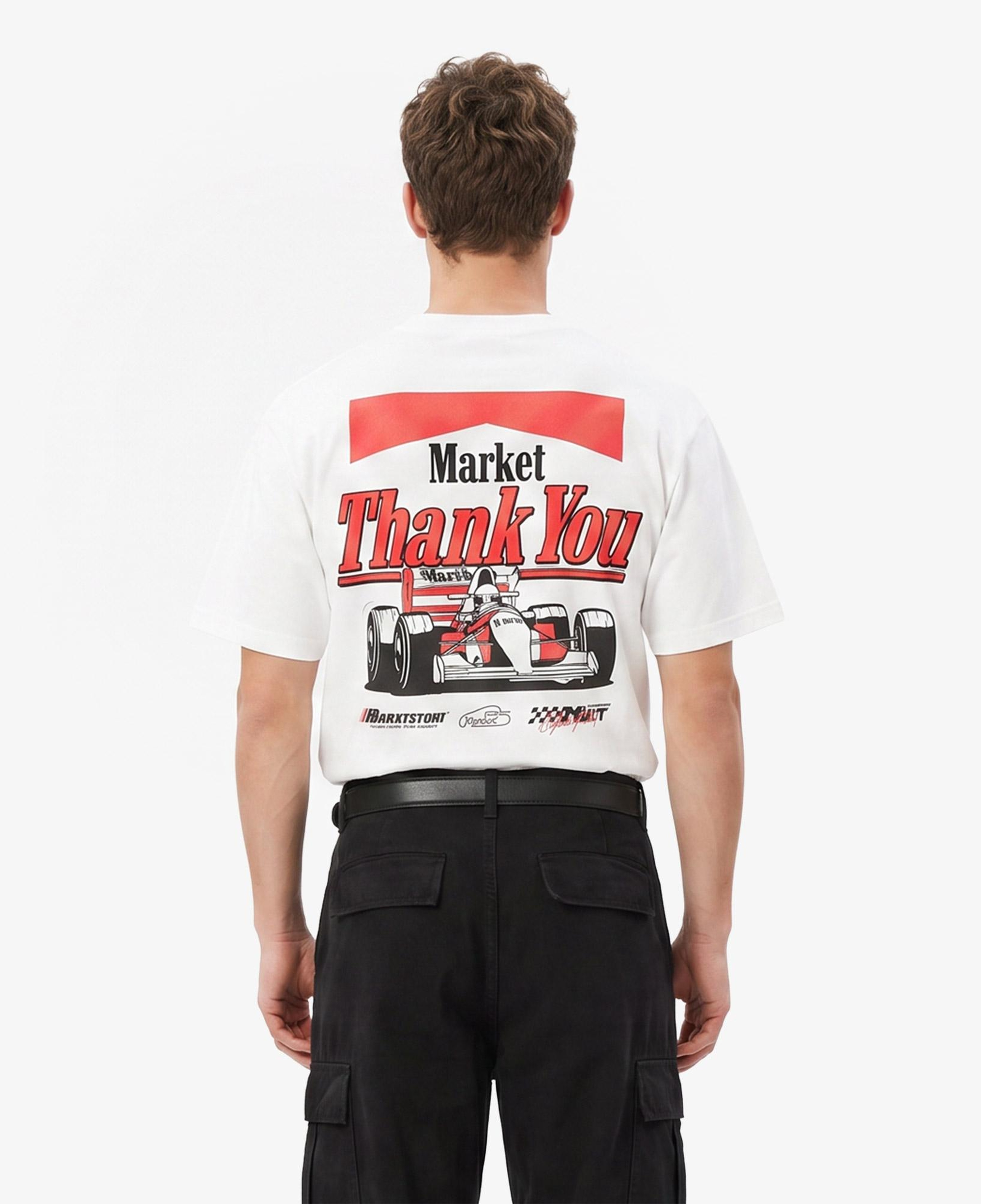 Market Have A Nice Race Erkek Beyaz T-Shirt
