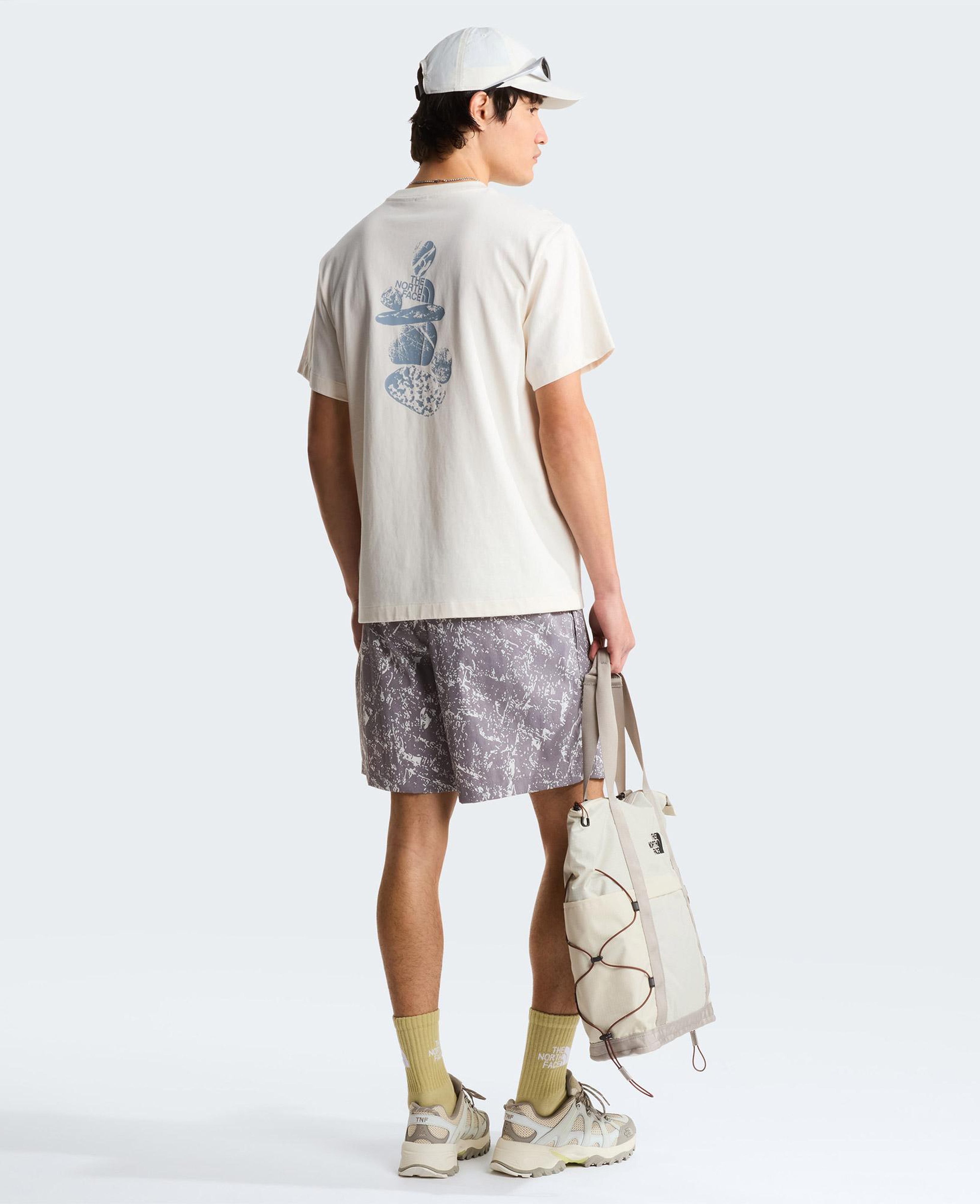 The North Face Stones Relaxed Erkek Beyaz T-Shirt