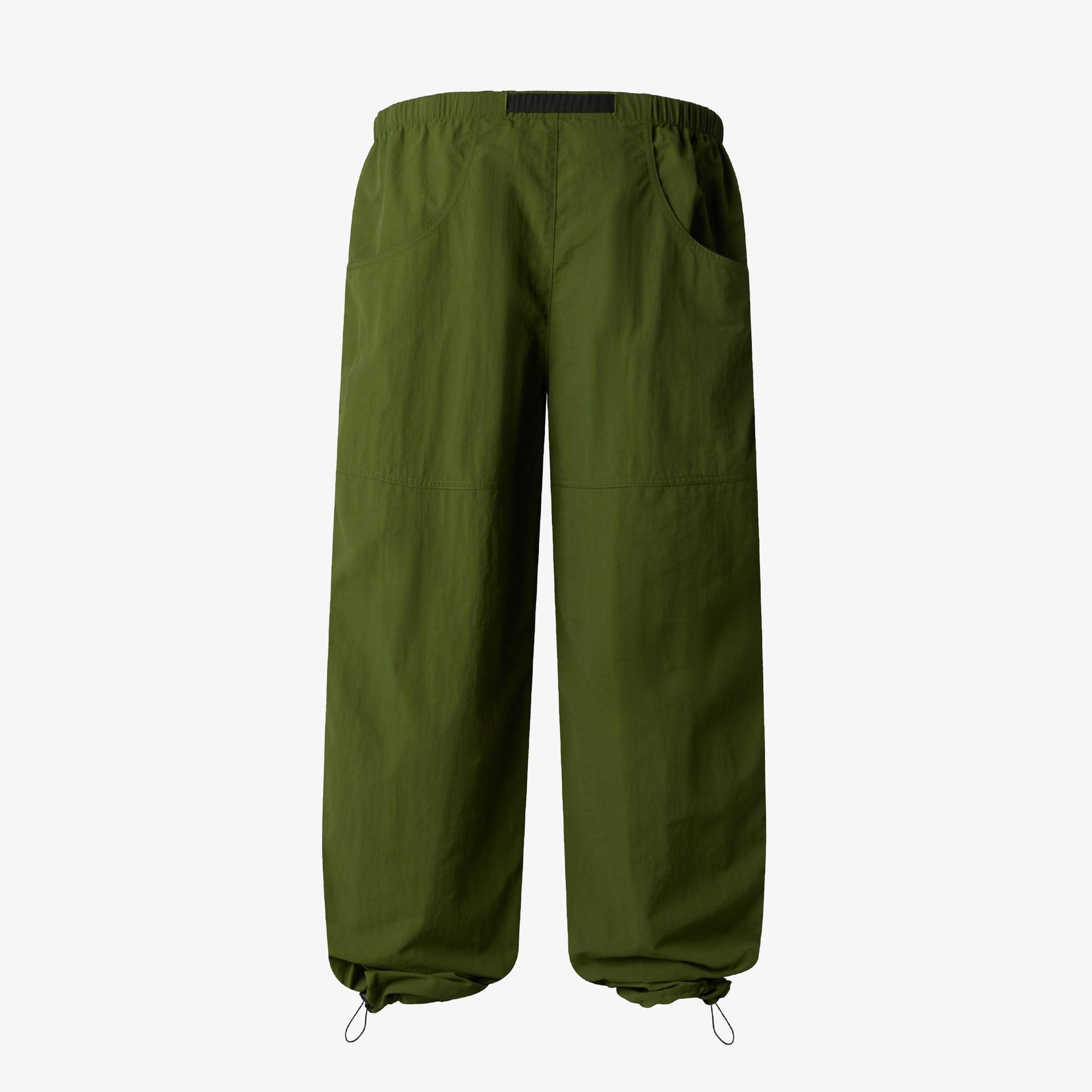 The North Face Red Box Nylon Belted Erkek Yeşil Pantolon